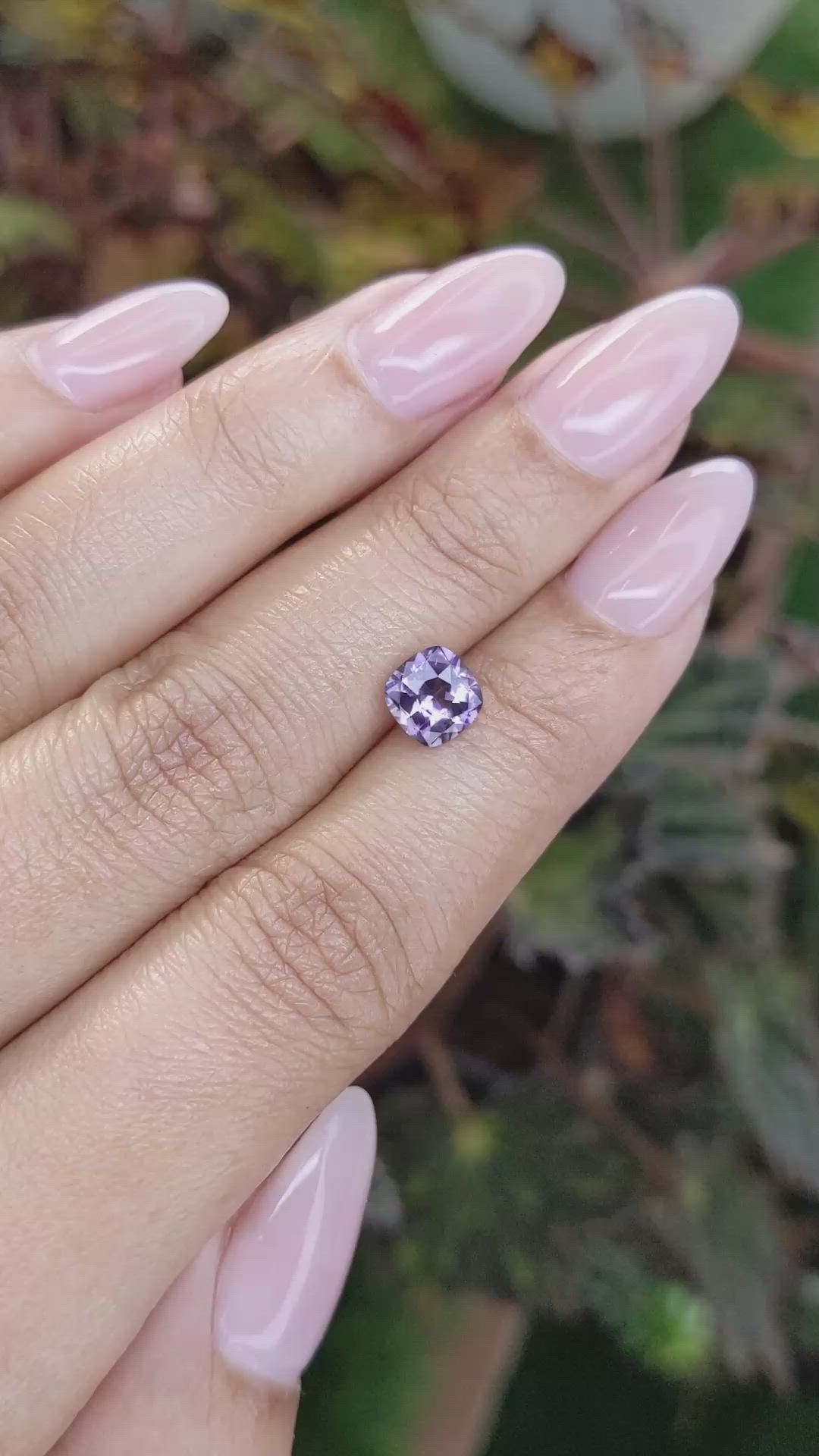 1.19 Ct. Spinel from Ceylon (Sri Lanka) Size Video