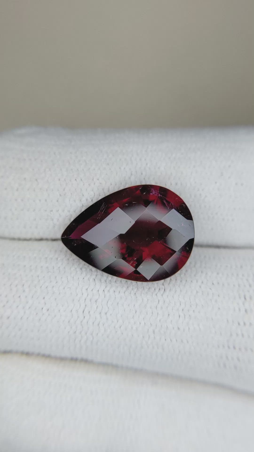 5.84 Ct. Rubellite Tourmaline from Brazil Size Video