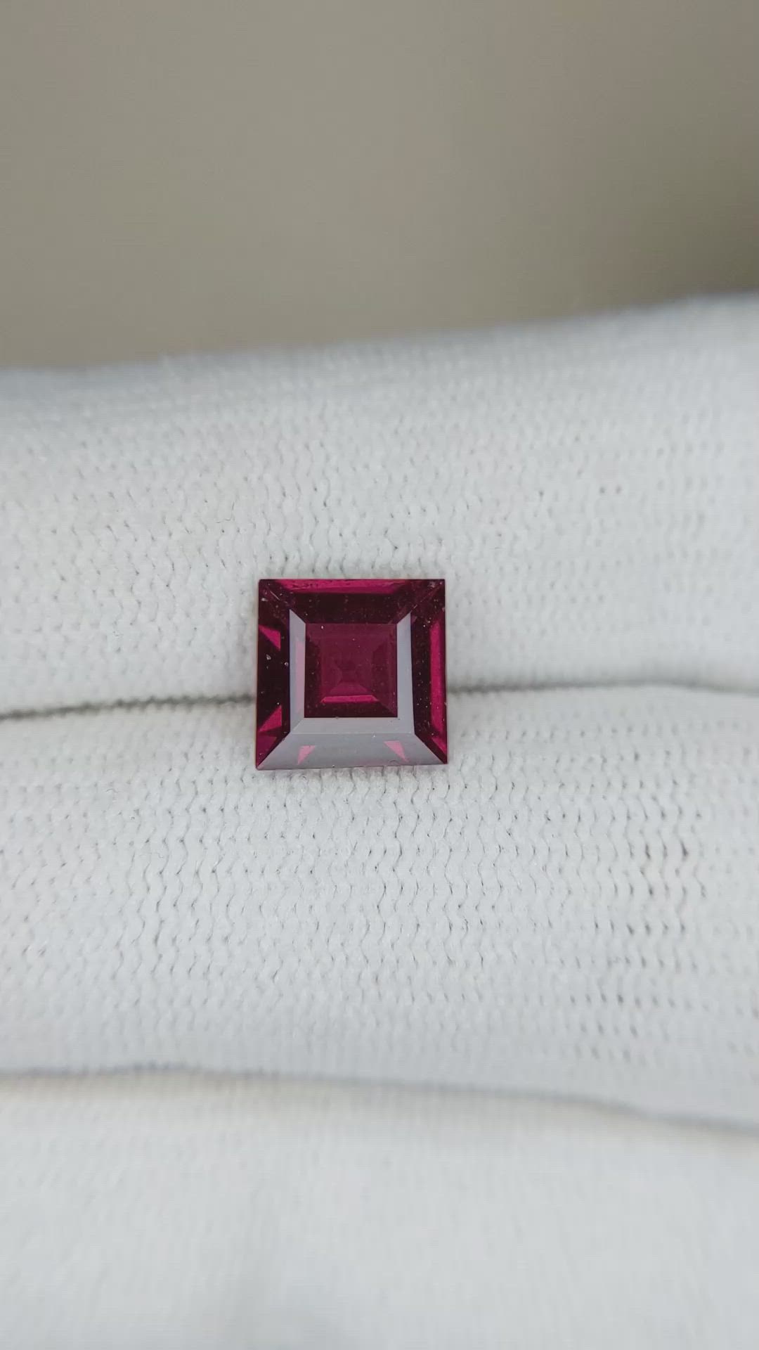 2.13 Ct. Rubellite Tourmaline from Brazil Size Video