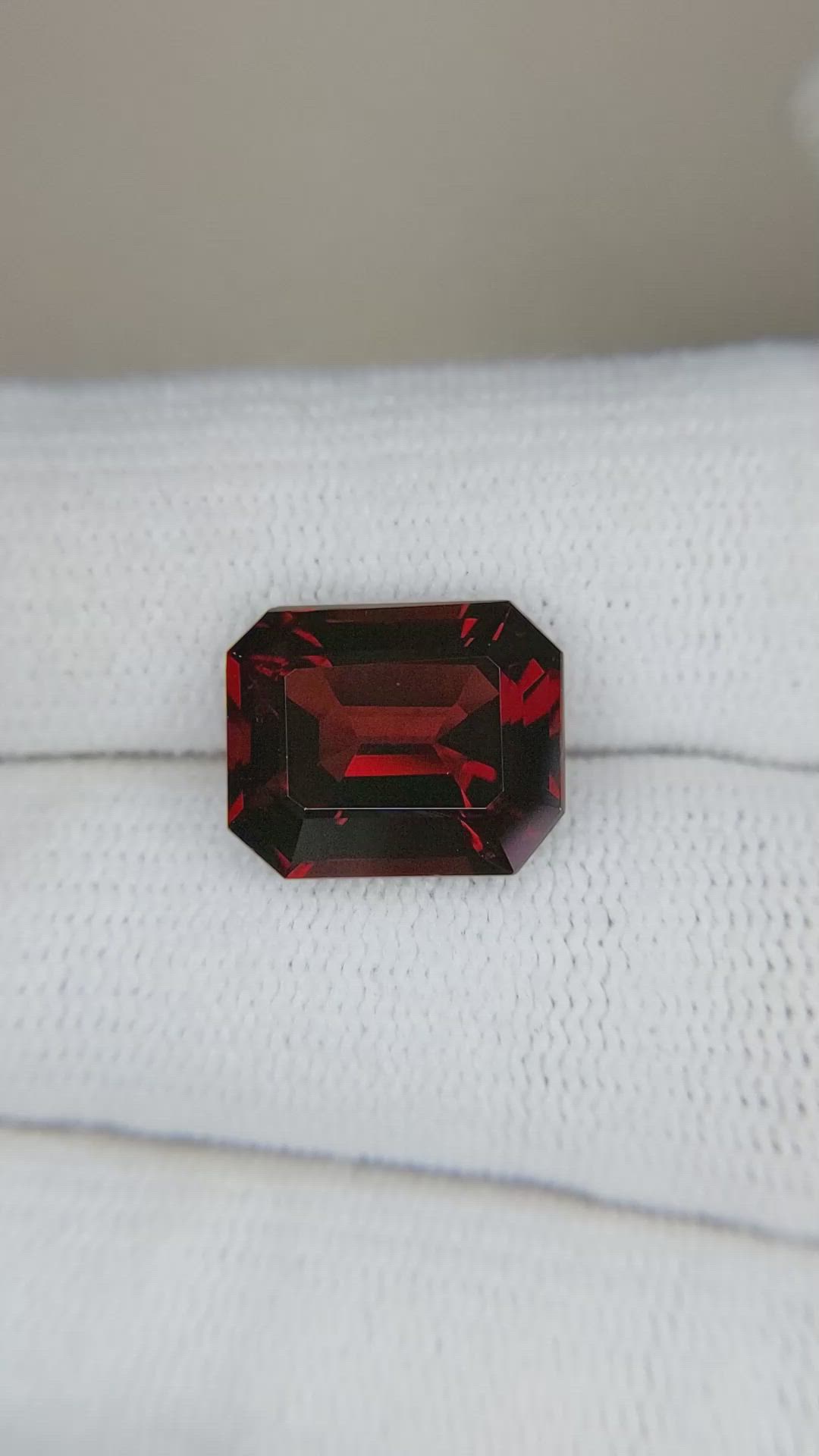 5.88 Ct. Rubellite Tourmaline from Brazil Size Video