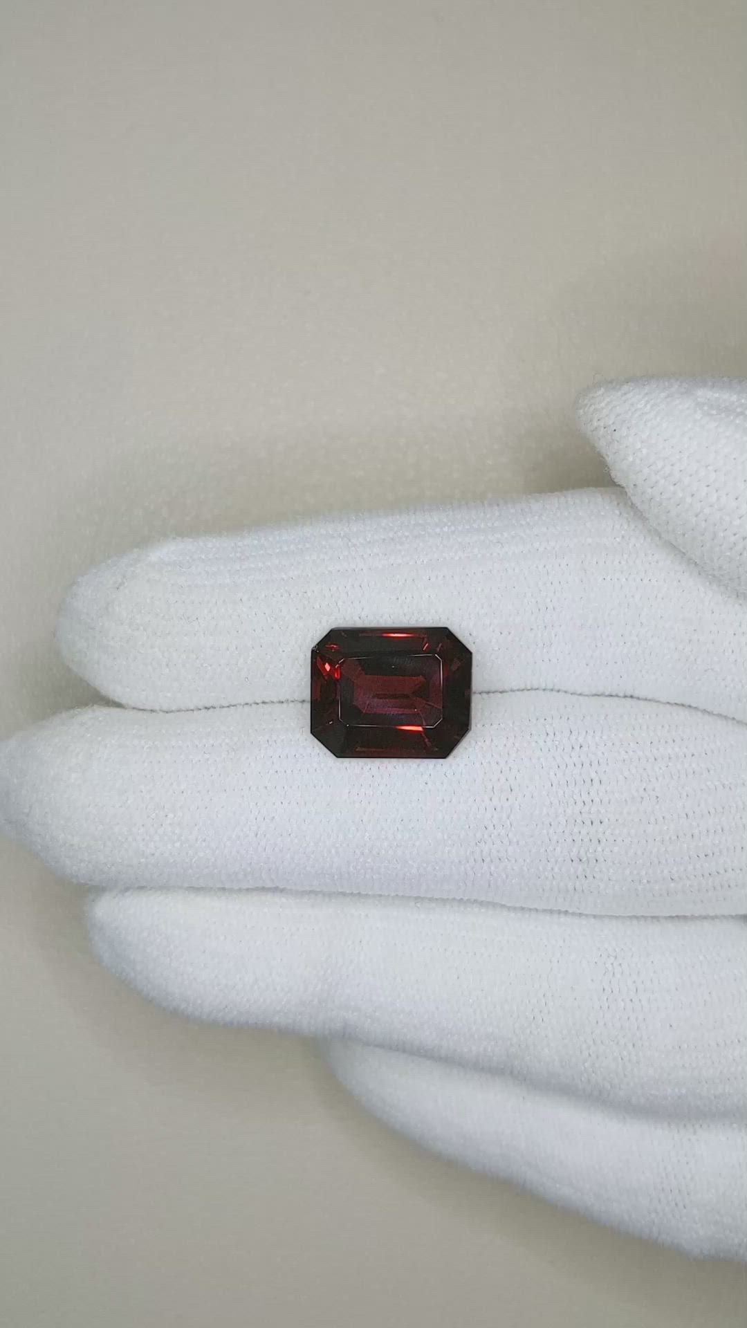 5.88 Ct. Rubellite Tourmaline from Brazil Size Video