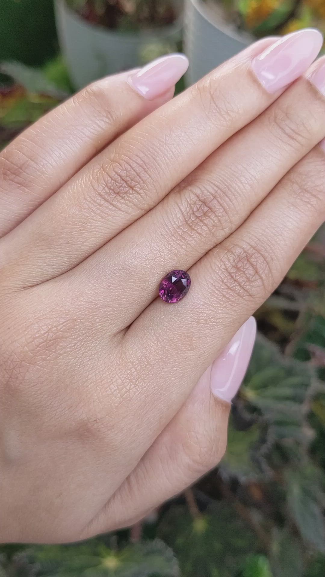 1.60 Ct. Spinel from Ceylon (Sri Lanka) Size Video
