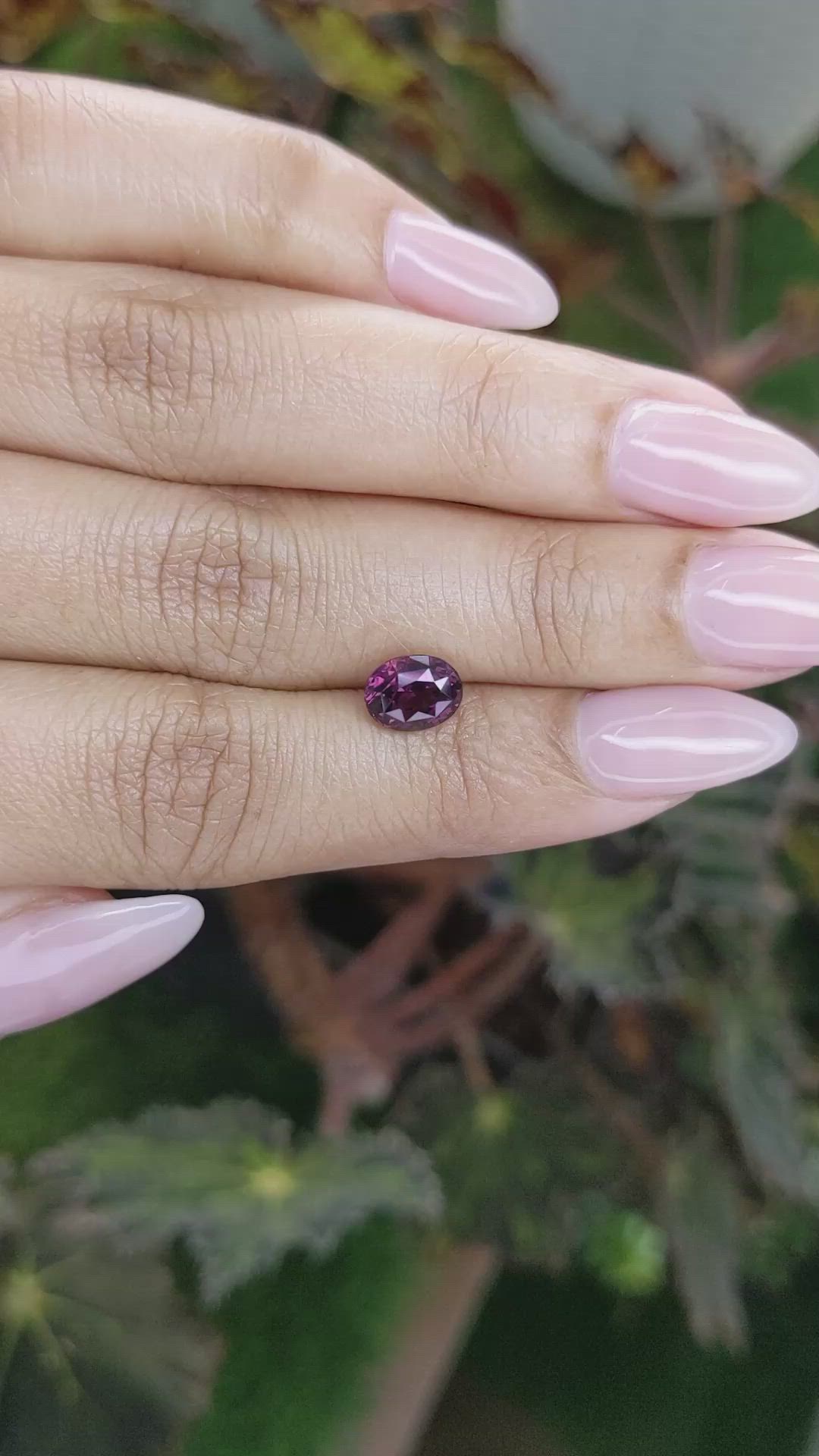 1.60 Ct. Spinel from Ceylon (Sri Lanka) Size Video