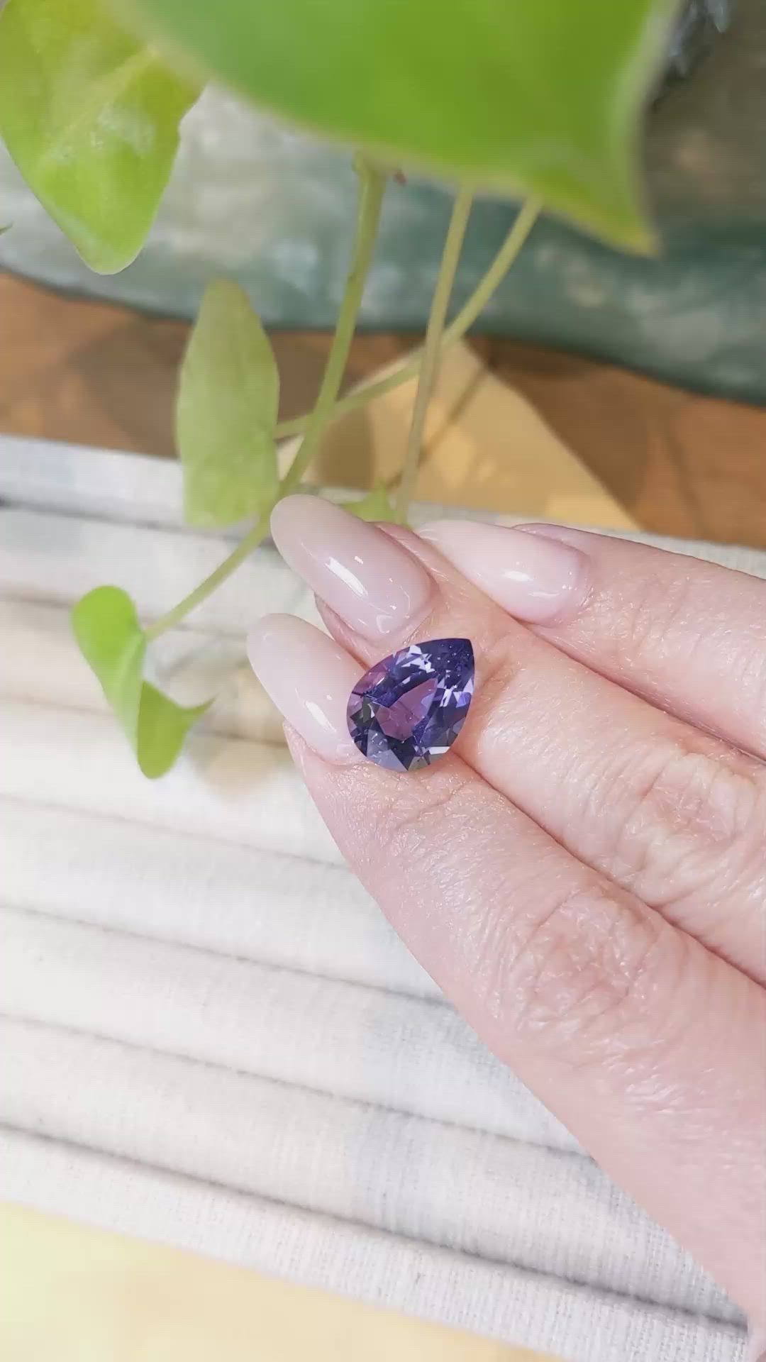 5.41 Ct. Iolite from Madagascar Size Video