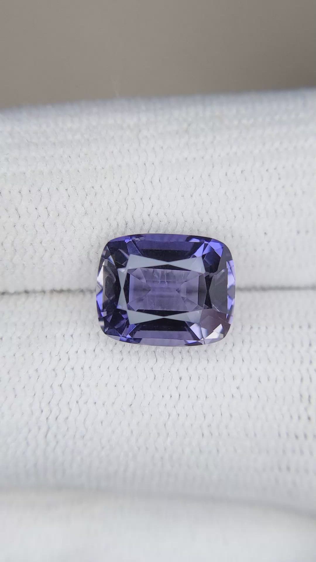 3.00 Ct. Iolite from Madagascar Size Video