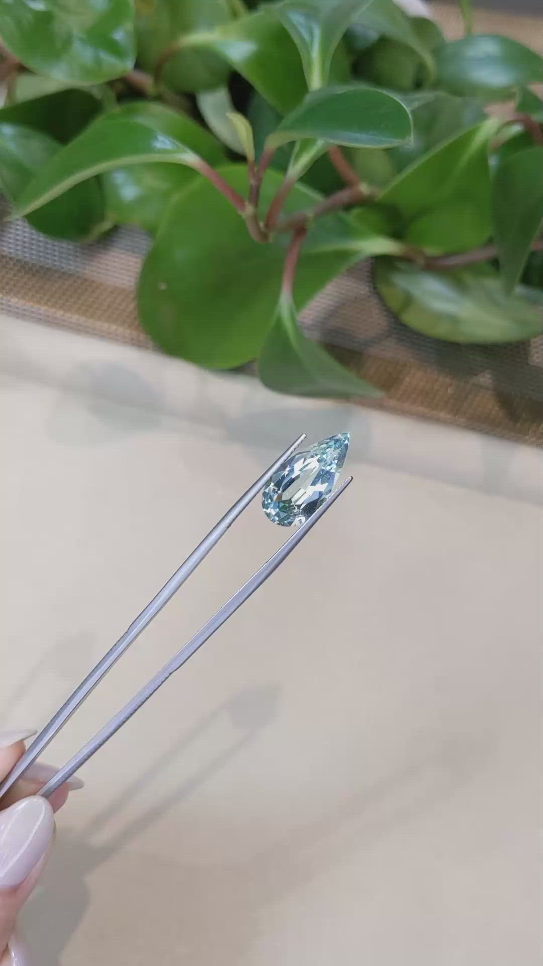 6.81 Ct. Apatite from South Africa Size Video