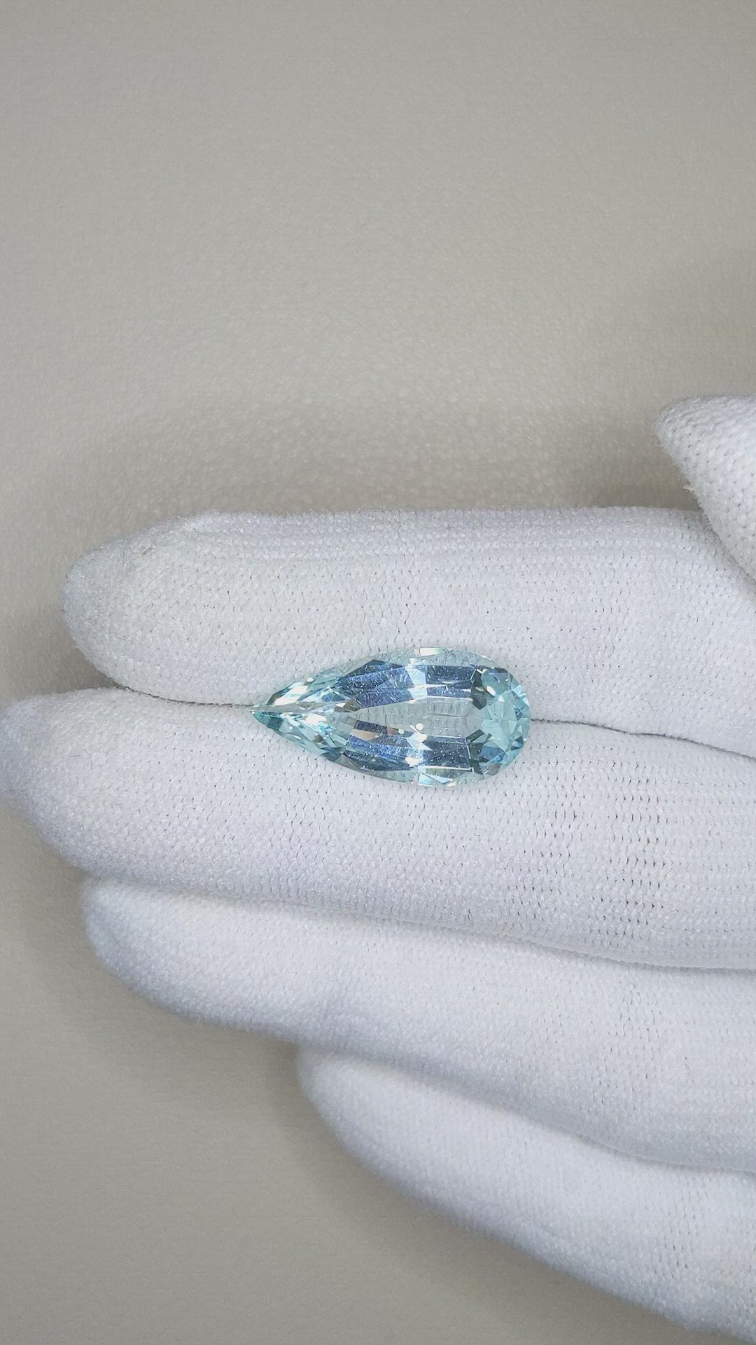 6.81 Ct. Apatite from South Africa Size Video