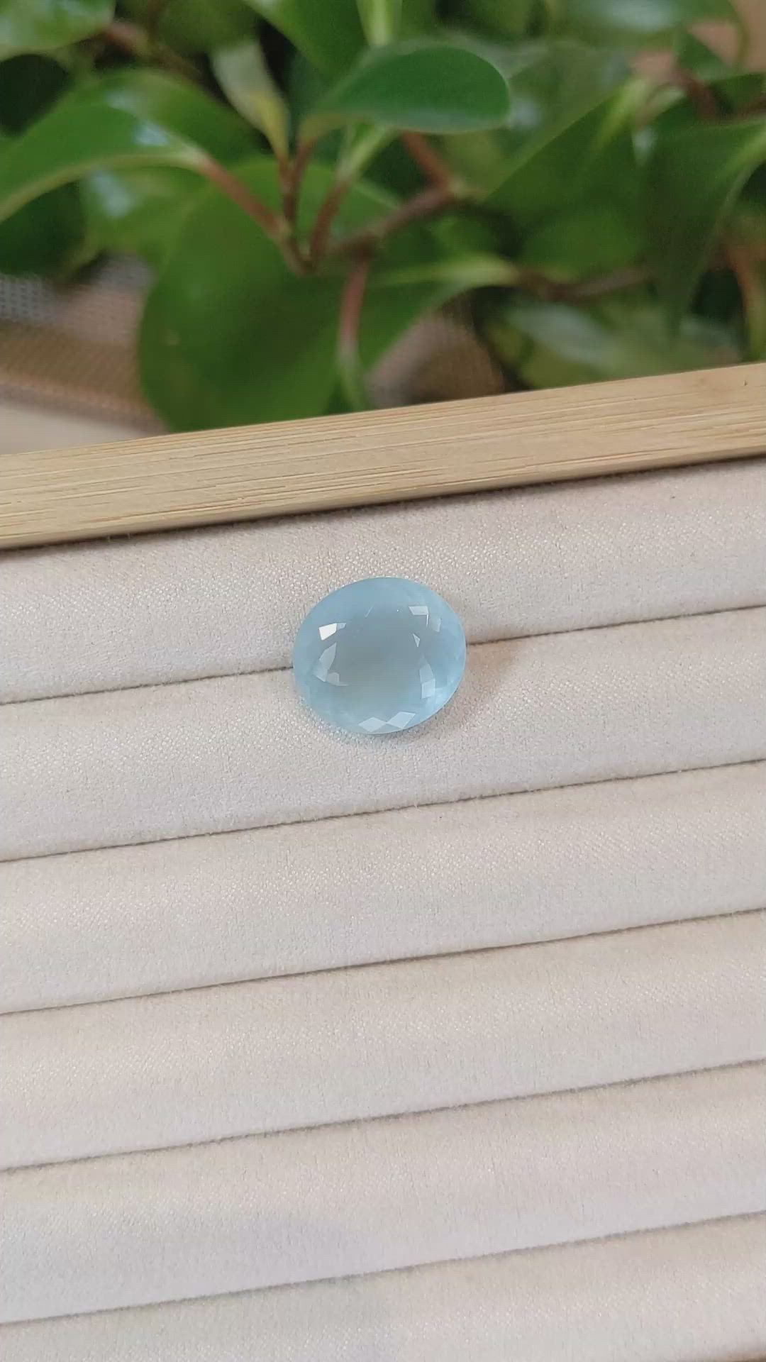 13.26 Ct. Aquamarine from Brazil Size Video