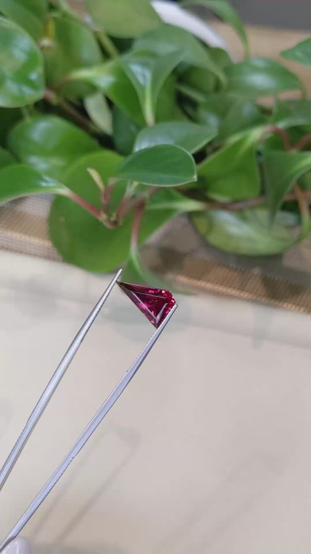 3.89 Ct. Pink Tourmaline from Mozambique Size Video