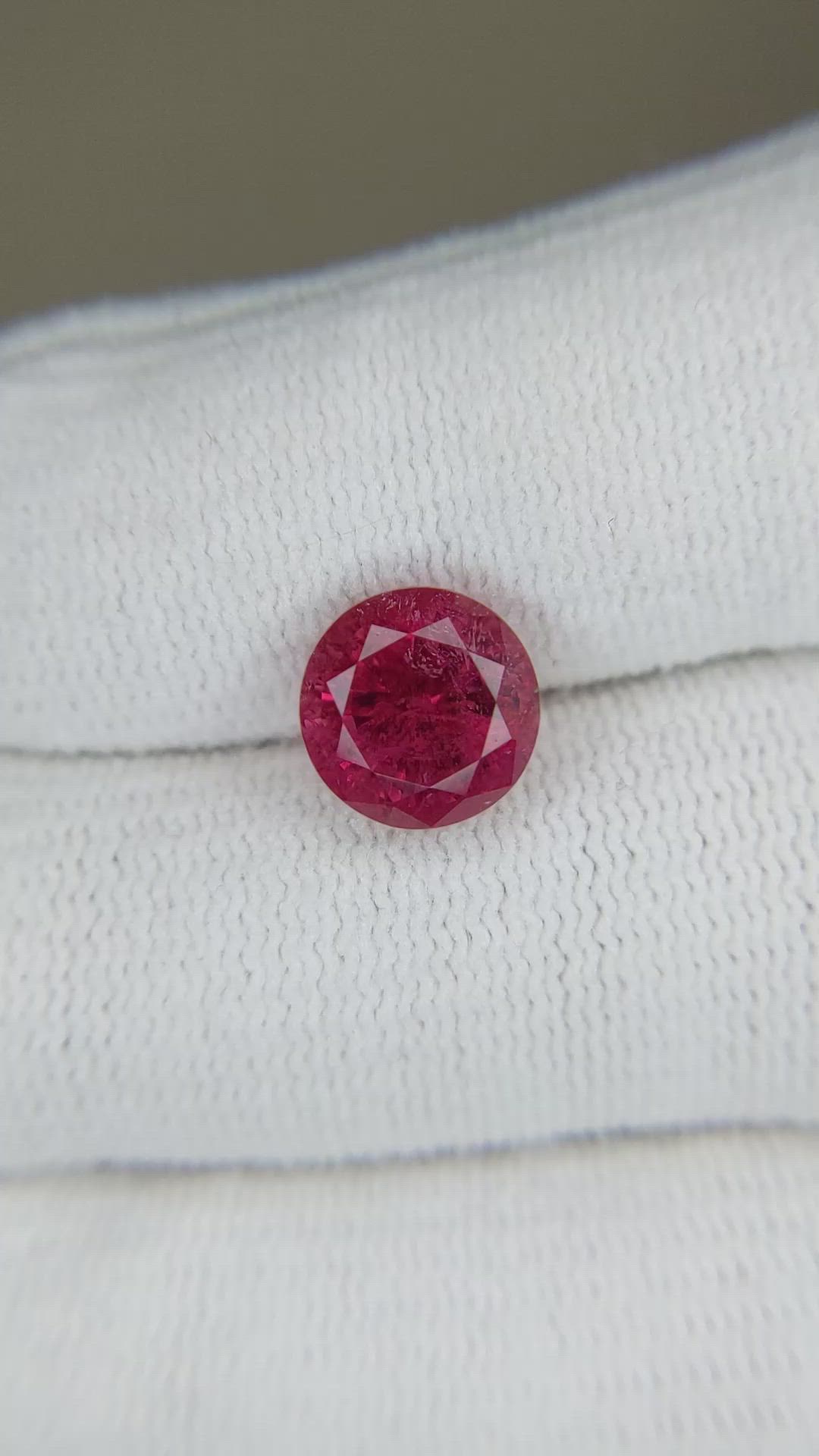 3.35 Ct. Tourmaline from Mozambique Size Video