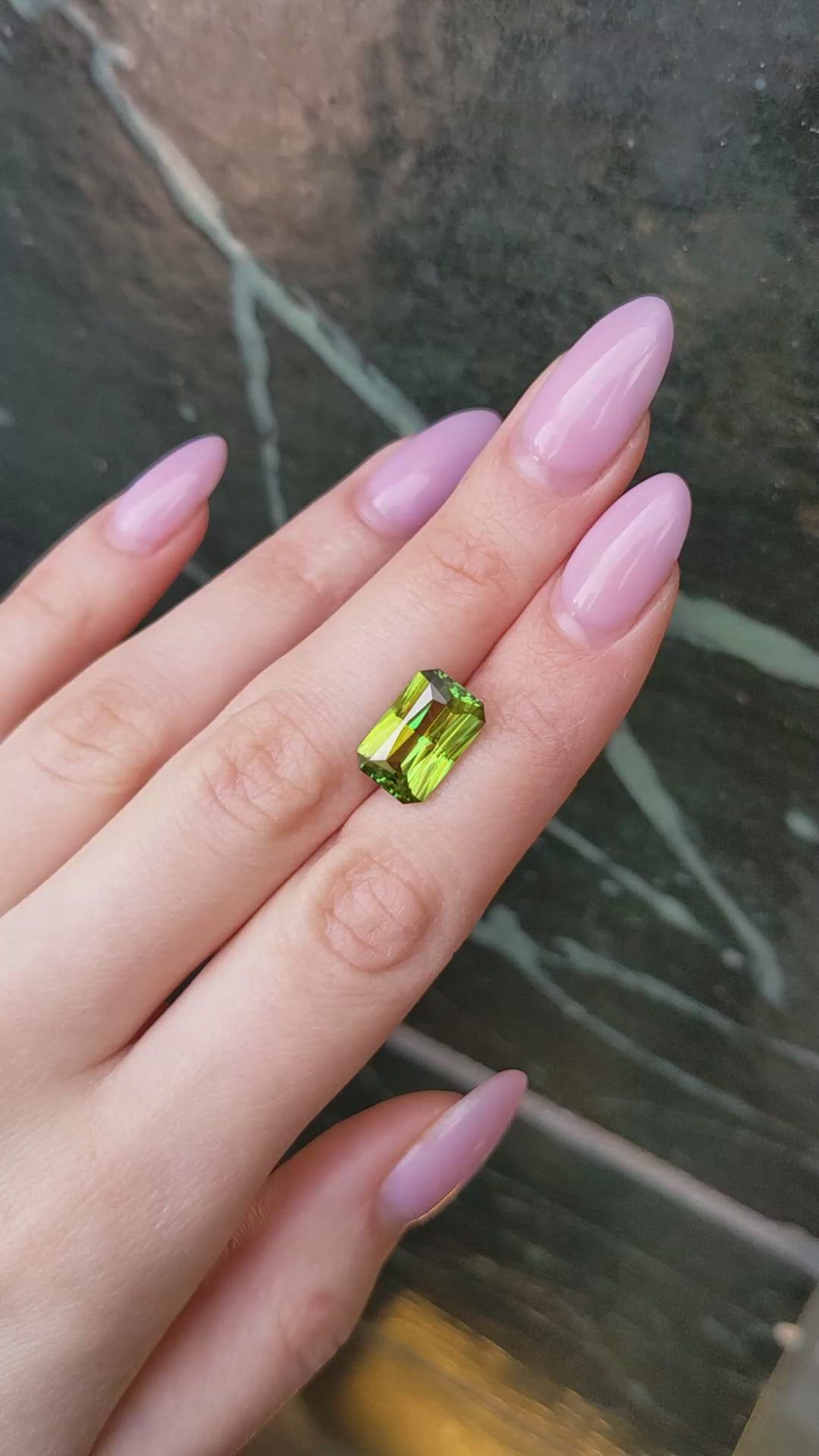 6.80 Ct. Sphene (Titanite) from Madagascar Size Video