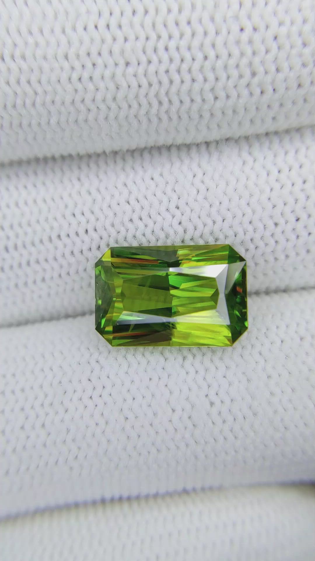 6.80 Ct. Sphene (Titanite) from Madagascar Size Video