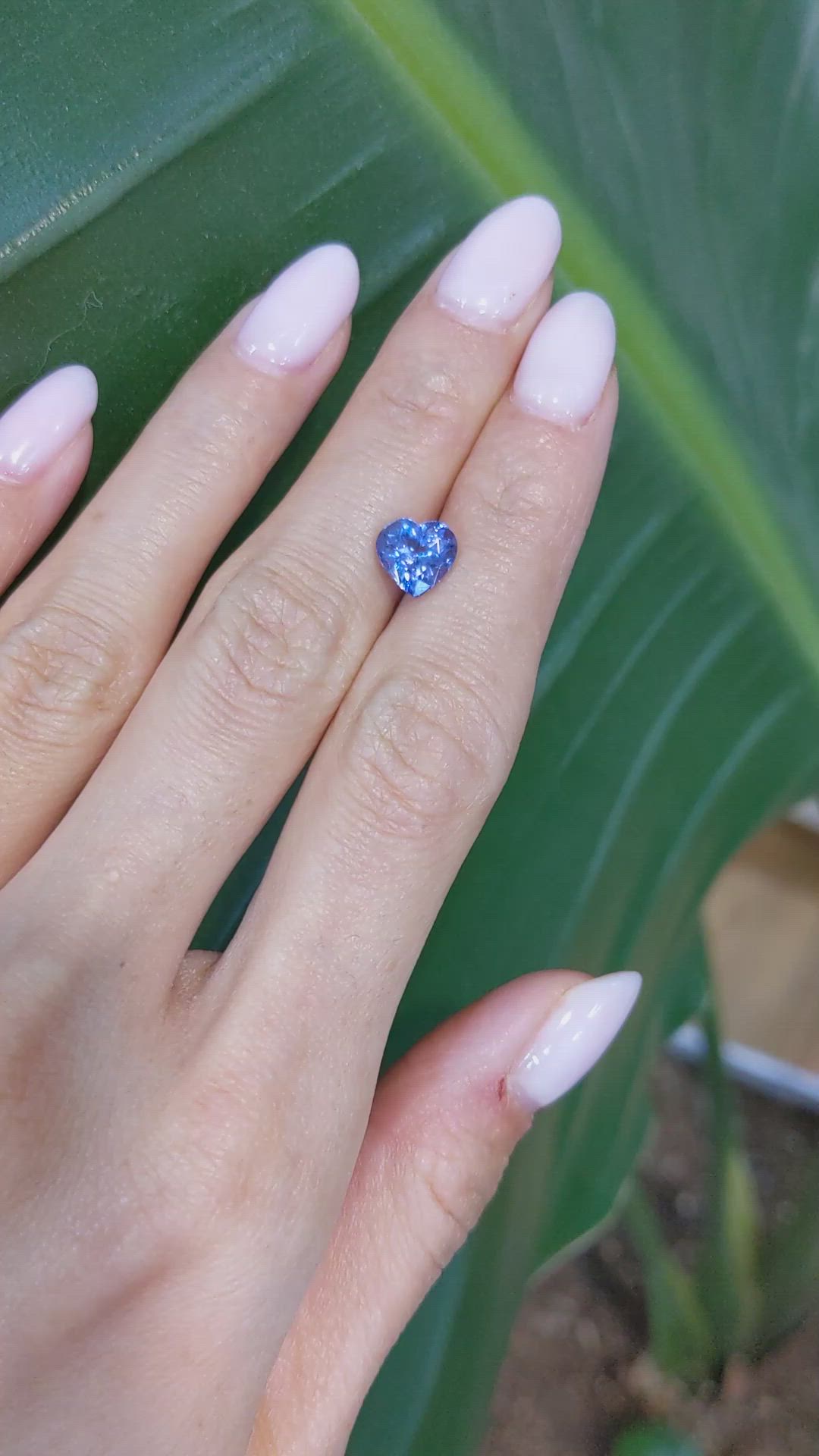 1.81 Ct. Tanzanite from Tanzania Size Video