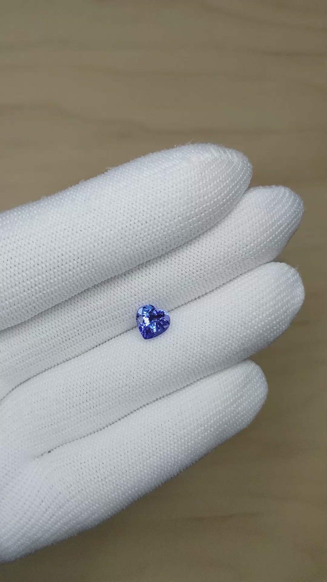 1.81 Ct. Tanzanite from Tanzania Size Video