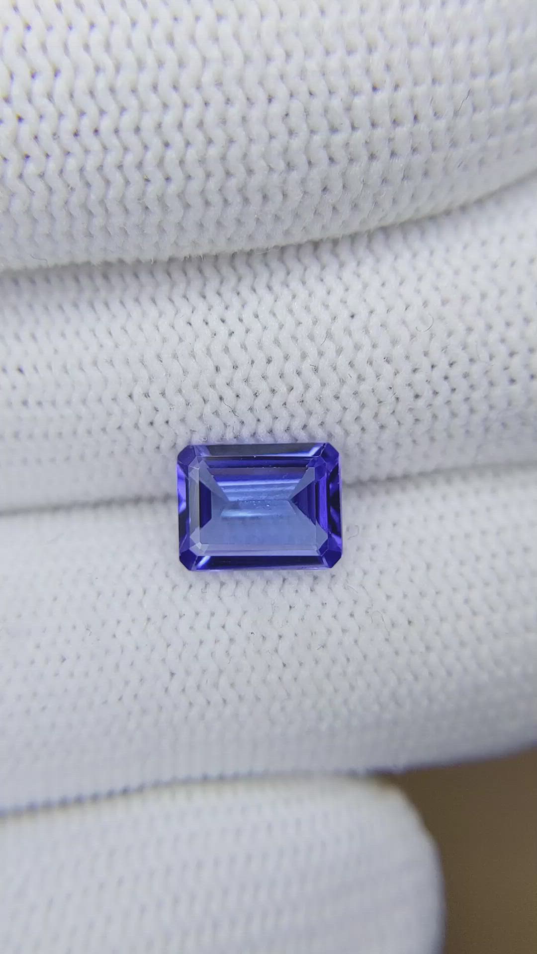 2.06 Ct. Tanzanite from Tanzania Size Video