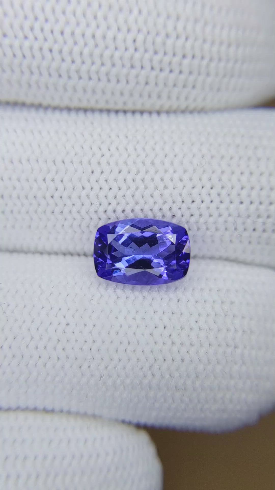2.61 Ct. Tanzanite from Tanzania Size Video