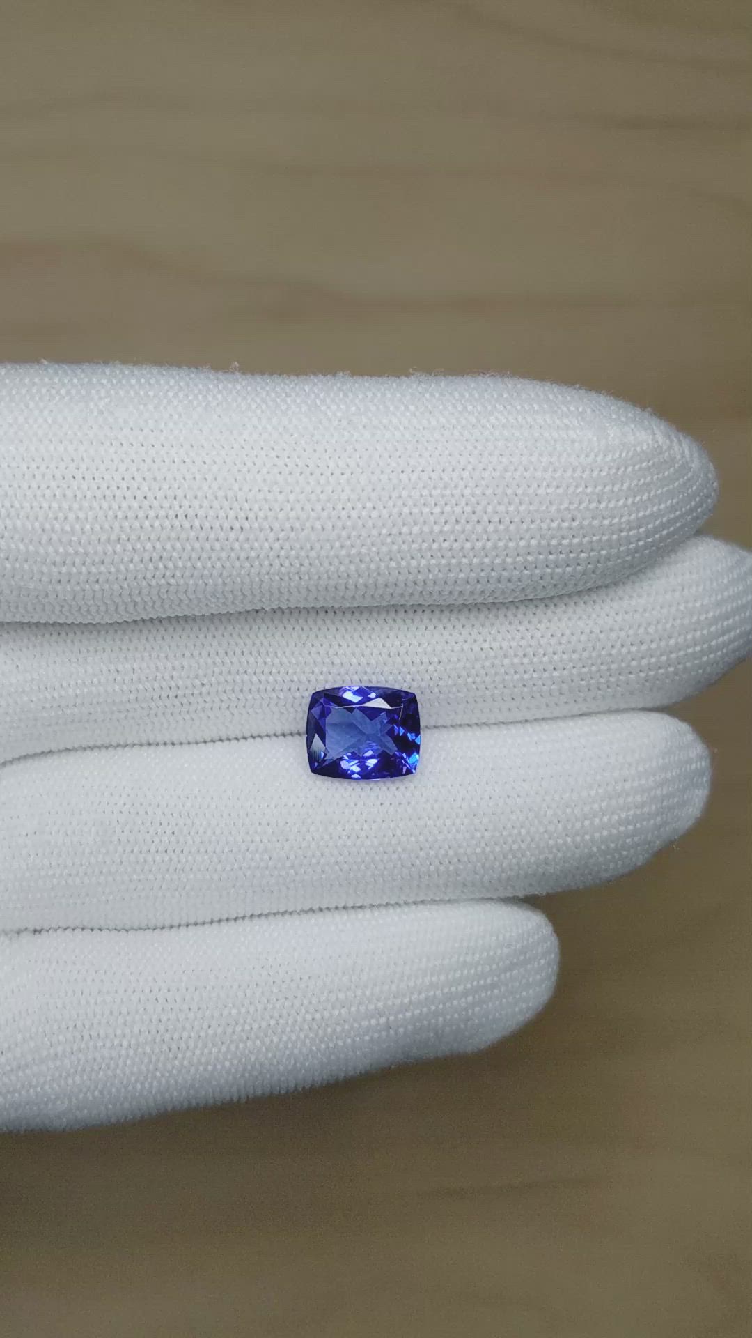 4.10 Ct. Tanzanite from Tanzania Size Video