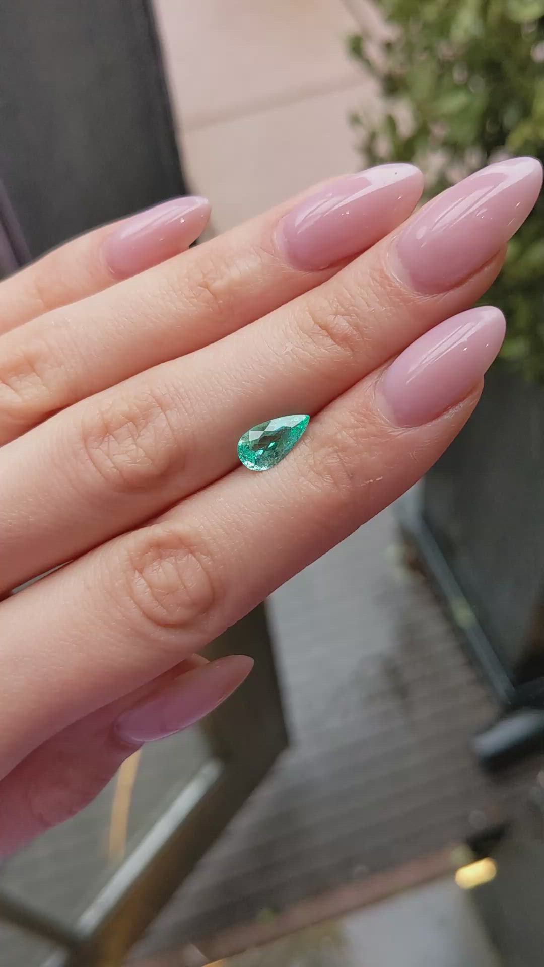 1.36 Ct. Paraiba Tourmaline from Mozambique Size Video