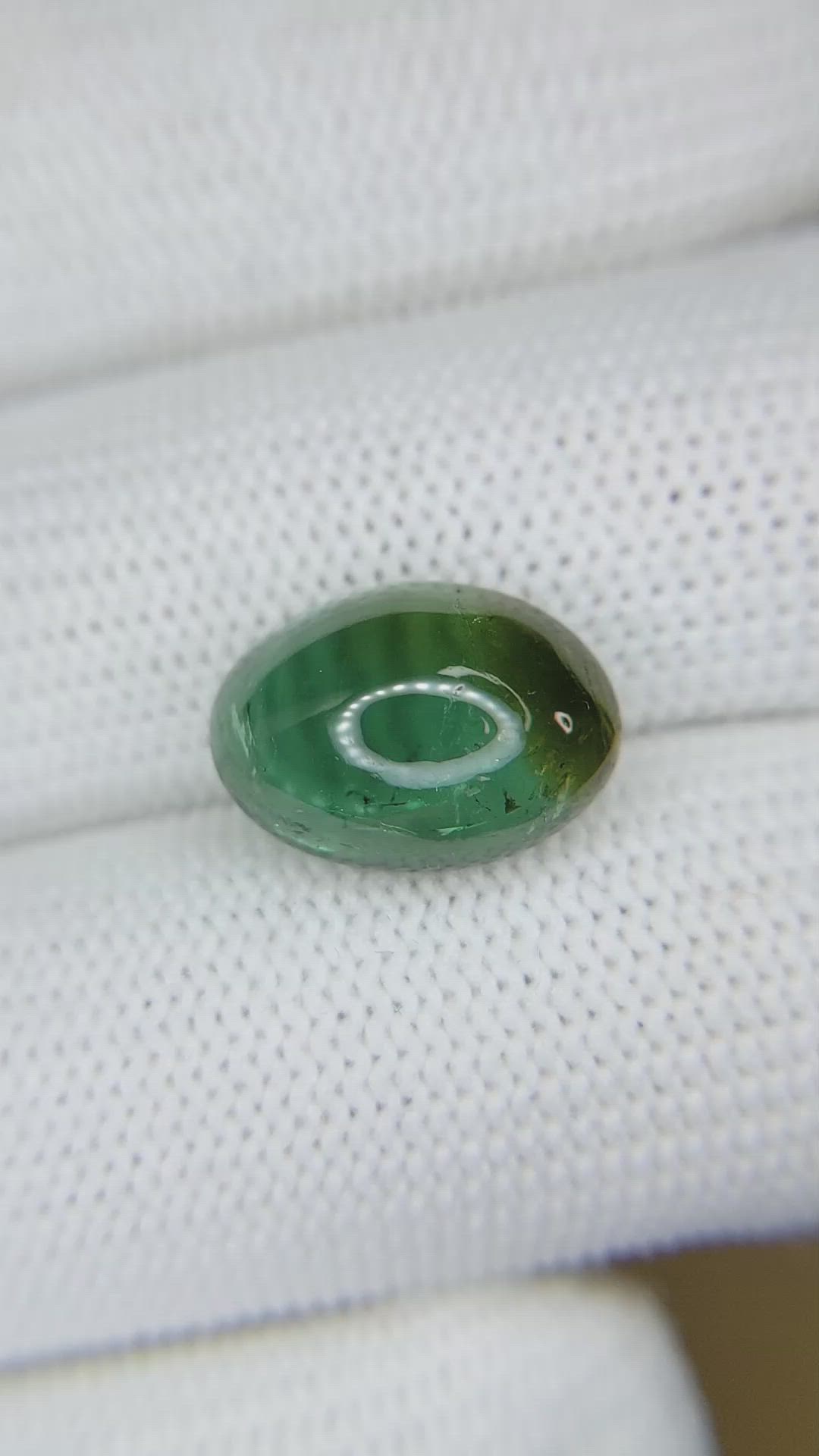 6.83 Ct. Cabochon Tourmaline from Madagascar Size Video