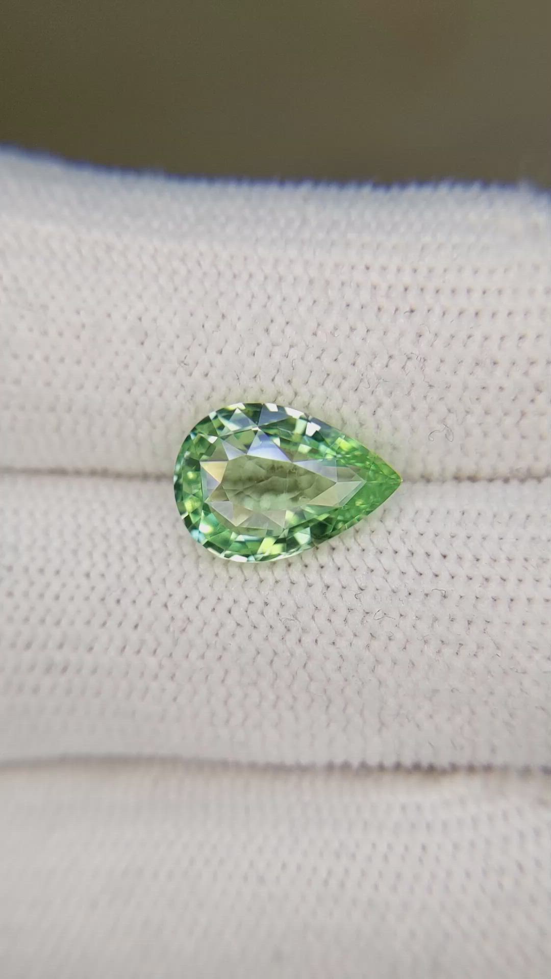 3.57 Ct. Chrysoberyl from Ceylon (Sri Lanka) Size Video