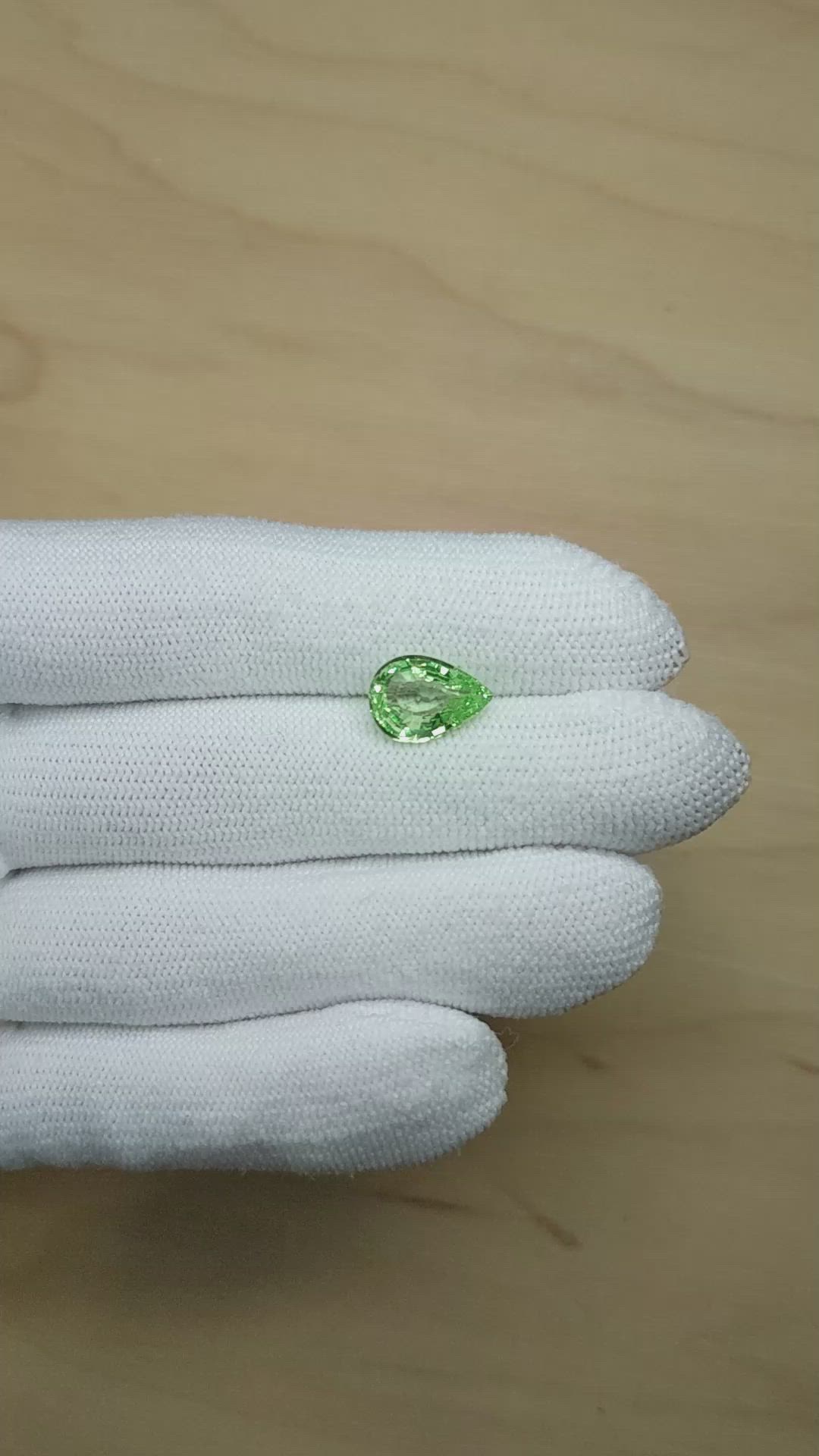 3.57 Ct. Chrysoberyl from Ceylon (Sri Lanka) Size Video