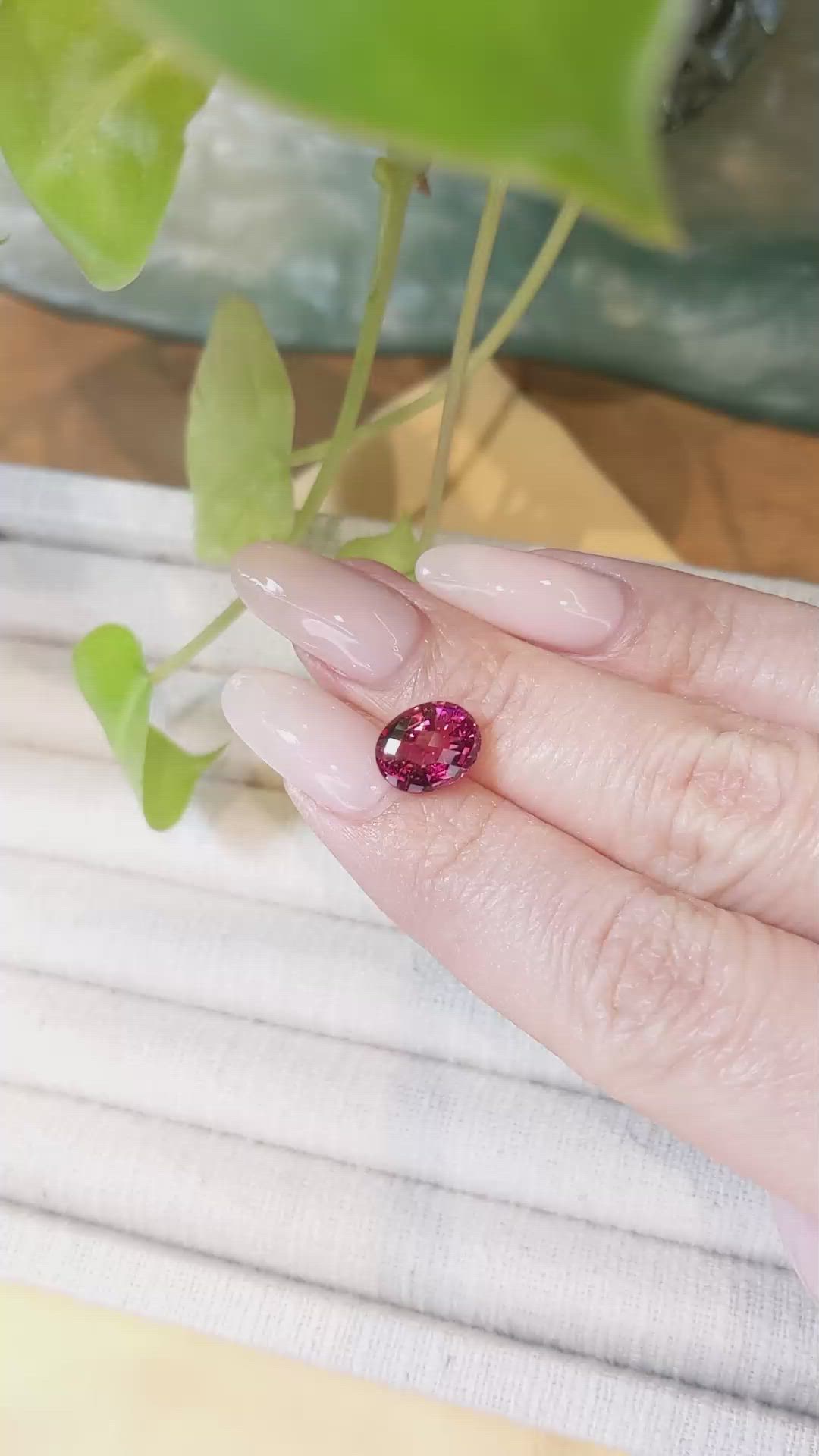 2.97 Ct. Tourmaline from Mozambique Size Video