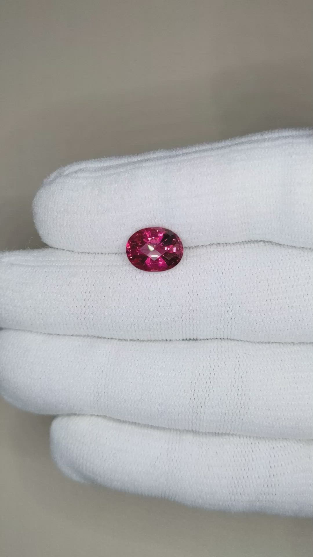 2.90 Ct. Pink Tourmaline from Mozambique Size Video