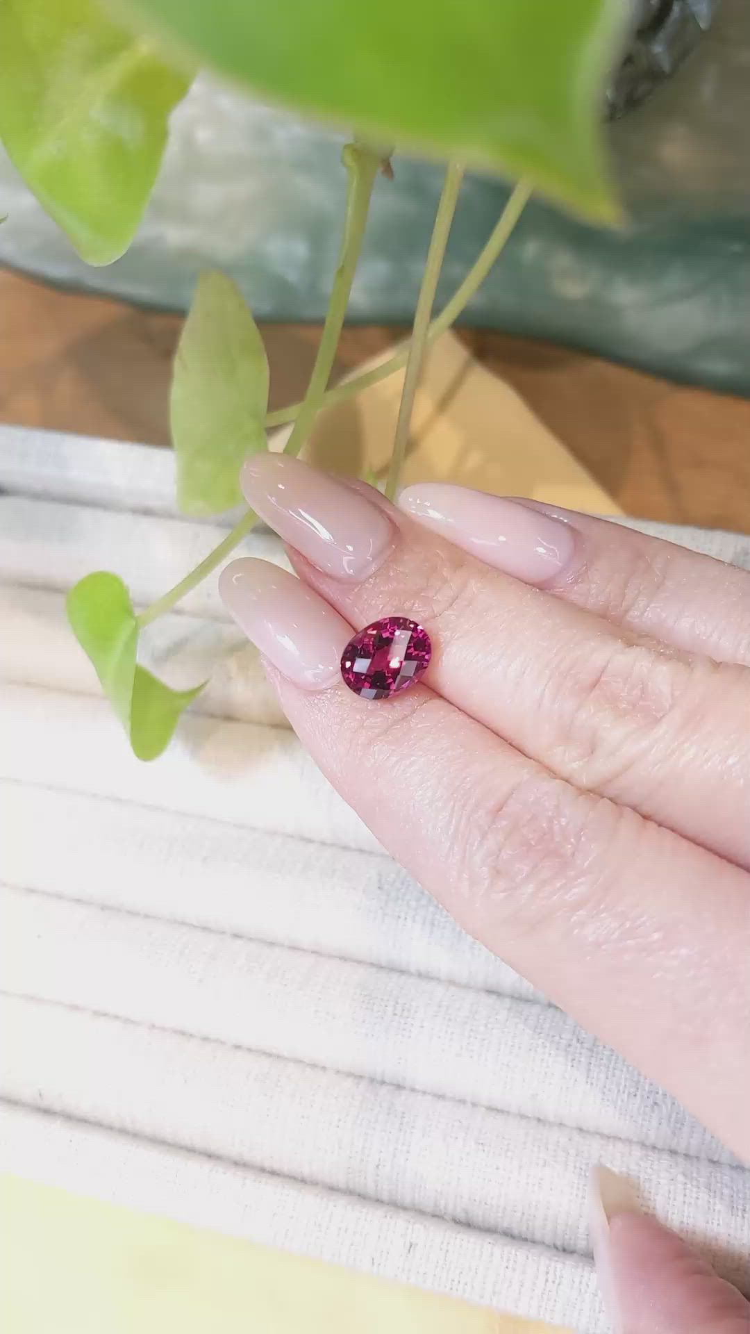 2.90 Ct. Pink Tourmaline from Mozambique Size Video