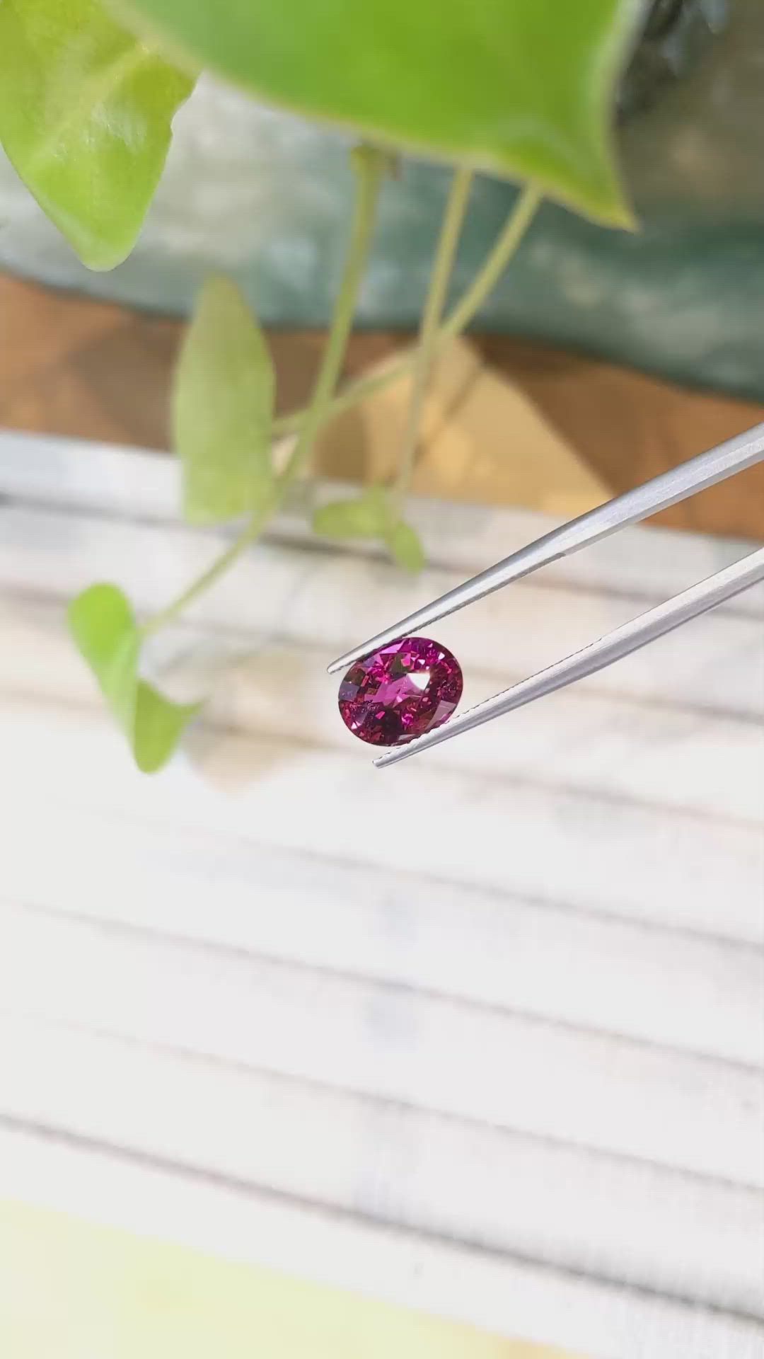 2.90 Ct. Pink Tourmaline from Mozambique Size Video