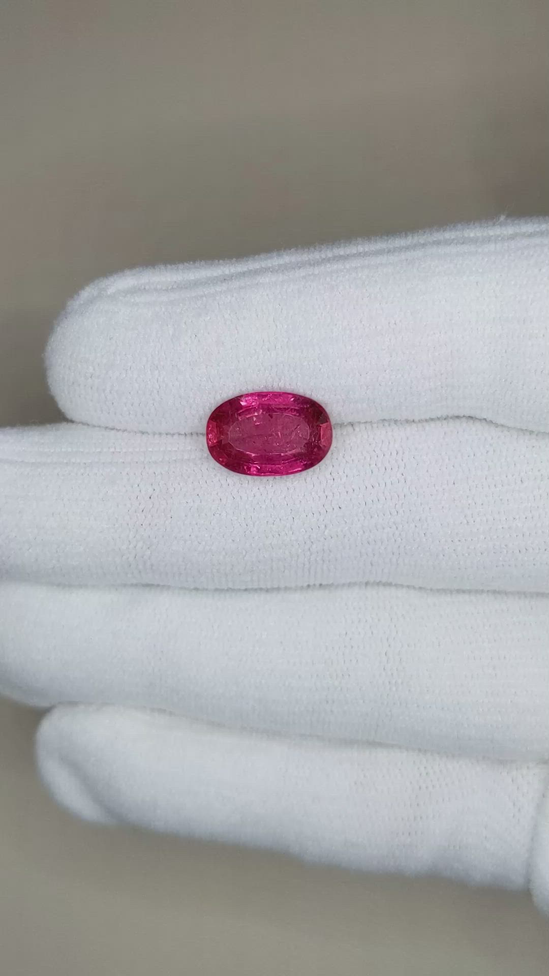 4.04 Ct. Tourmaline from Mozambique Size Video