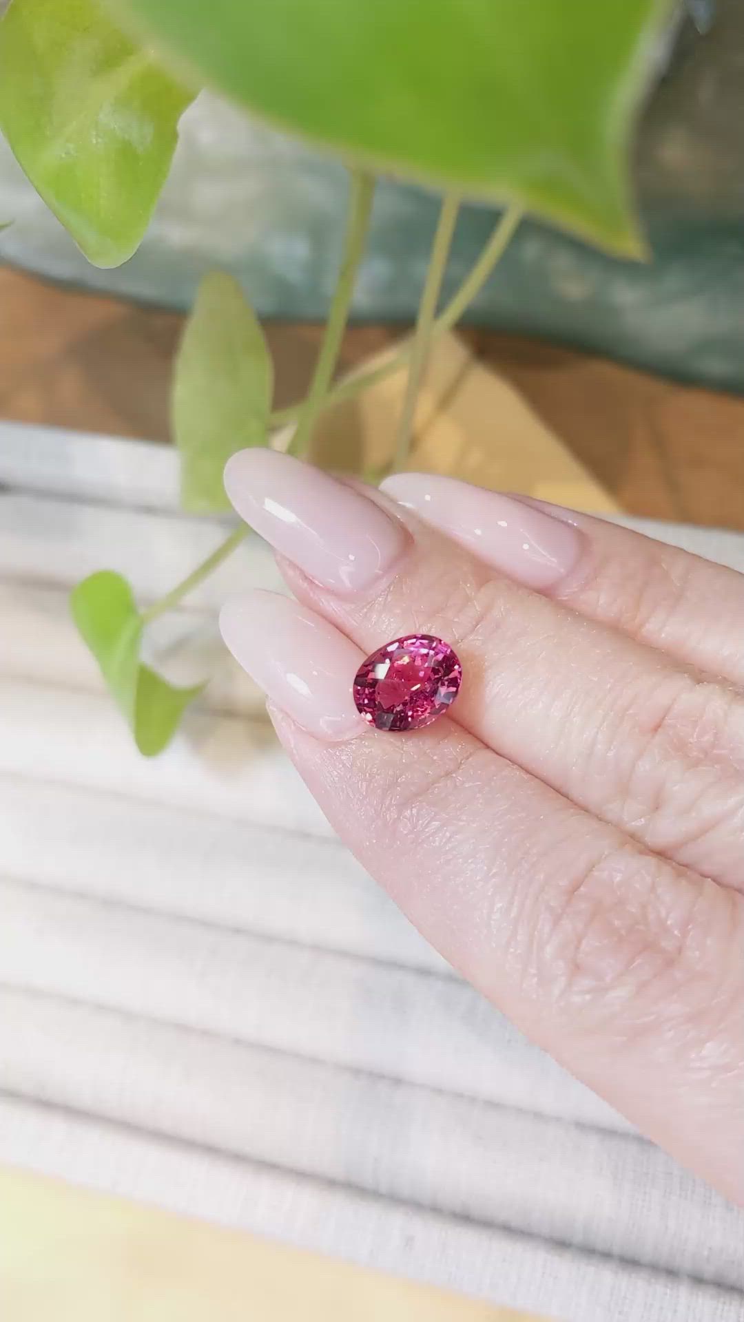 3.20 Ct. Tourmaline from Mozambique Size Video