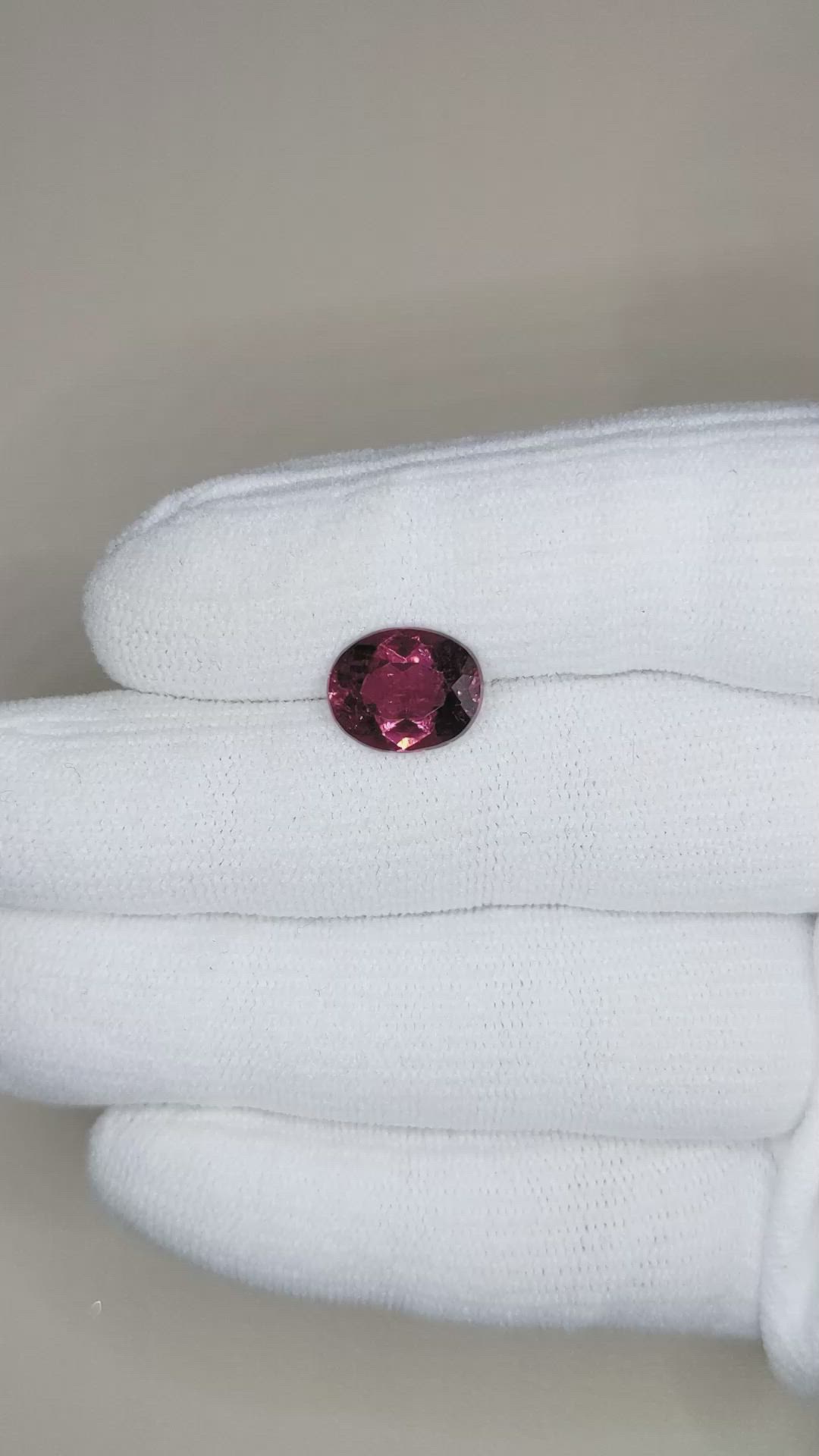 3.85 Ct. Tourmaline from Mozambique Size Video