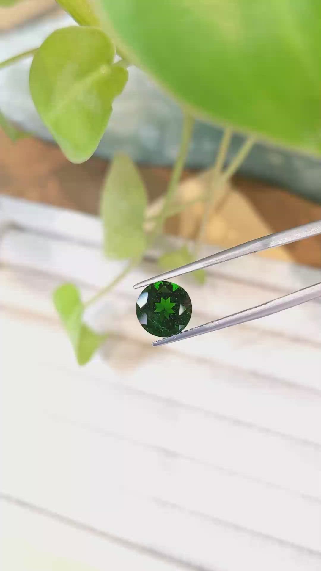 3.25 Ct. Chrome Tourmaline from Africa Size Video