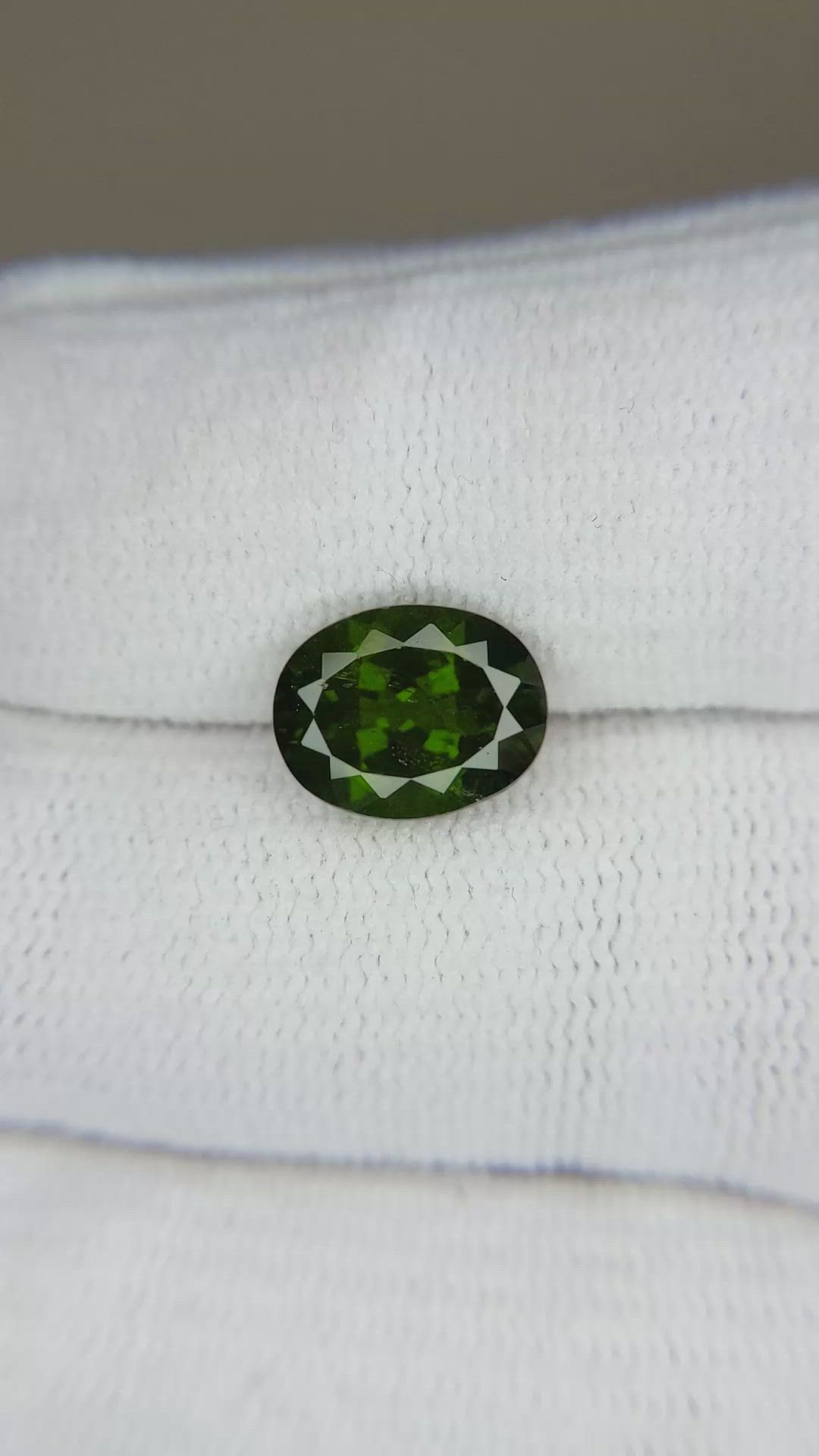 3.02 Ct. Chrome Tourmaline from Africa Size Video