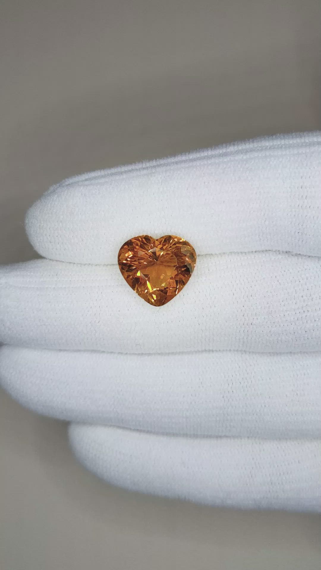 6.24 Ct. Madeira Citrine from Bolivia Size Video