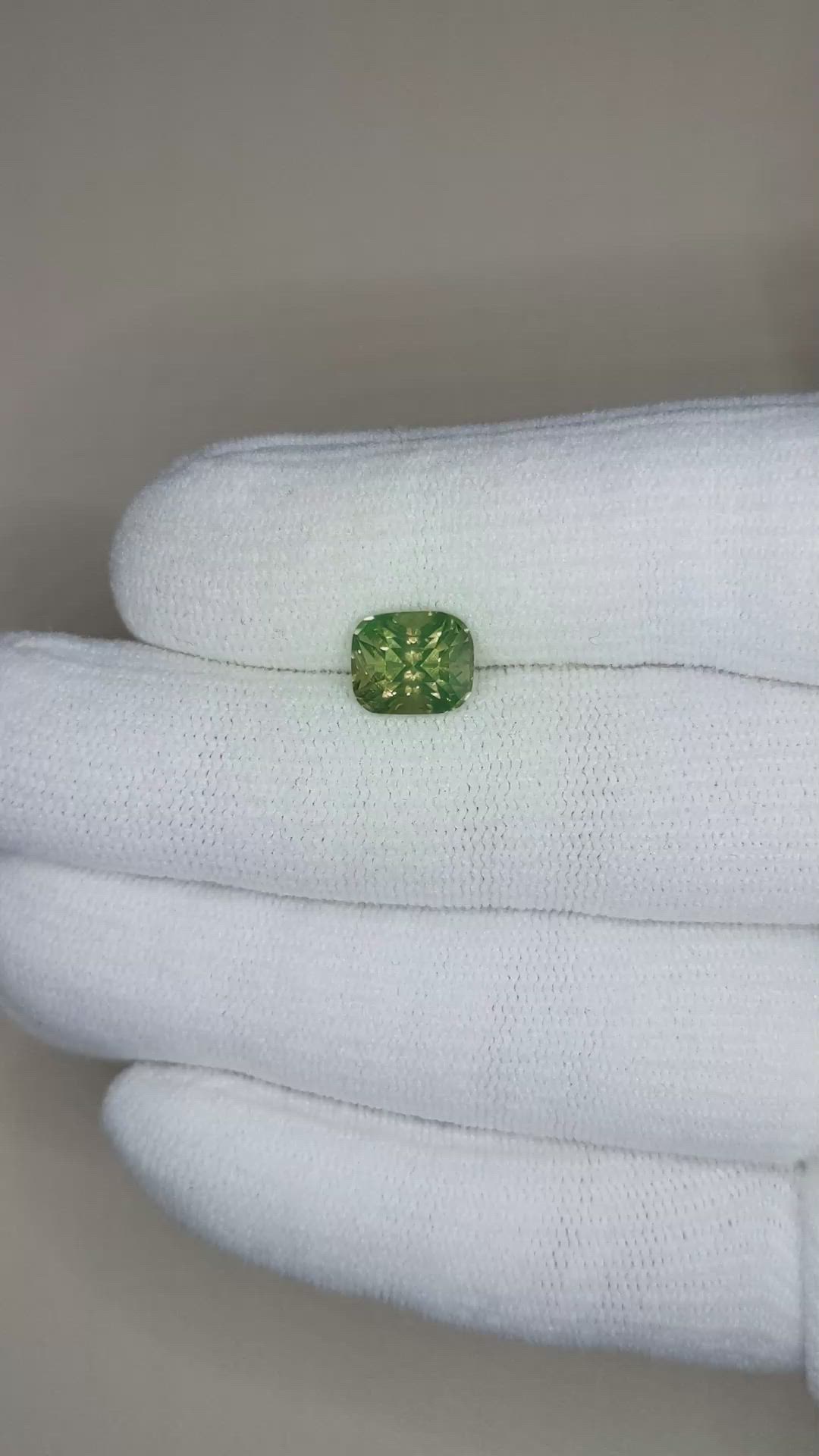 3.17 Ct. Zircon from Ceylon (Sri Lanka) Size Video