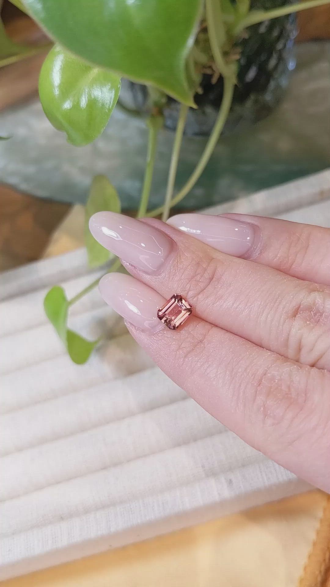 1.07 Ct. Tourmaline from Afghanistan Size Video