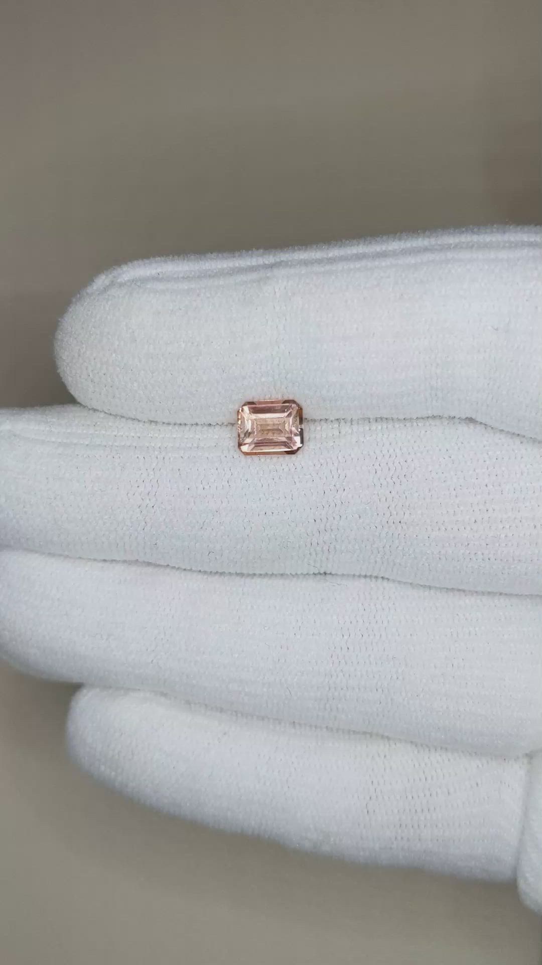 1.07 Ct. Tourmaline from Afghanistan Size Video