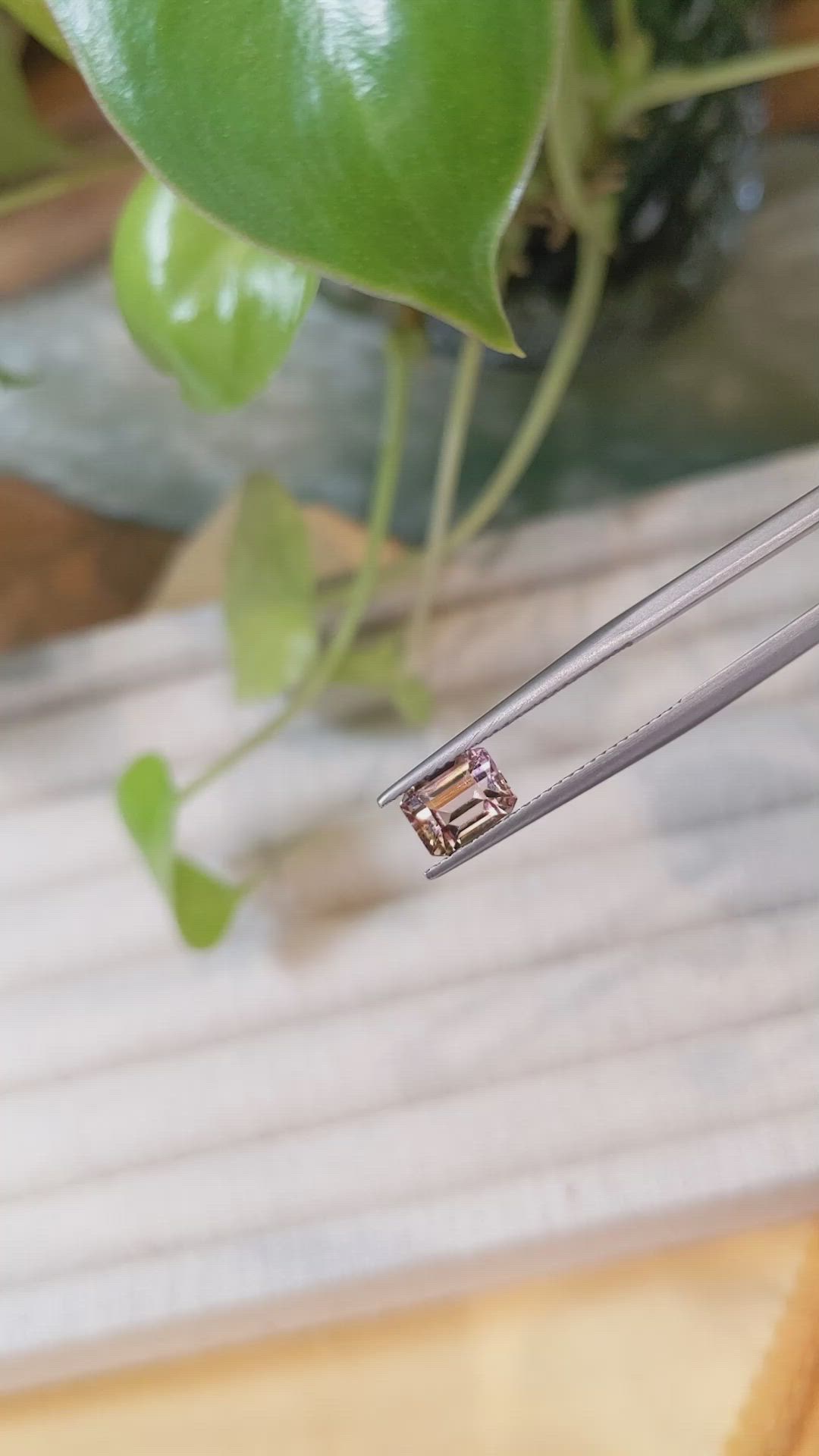 1.64 Ct. Tourmaline from Afghanistan Size Video