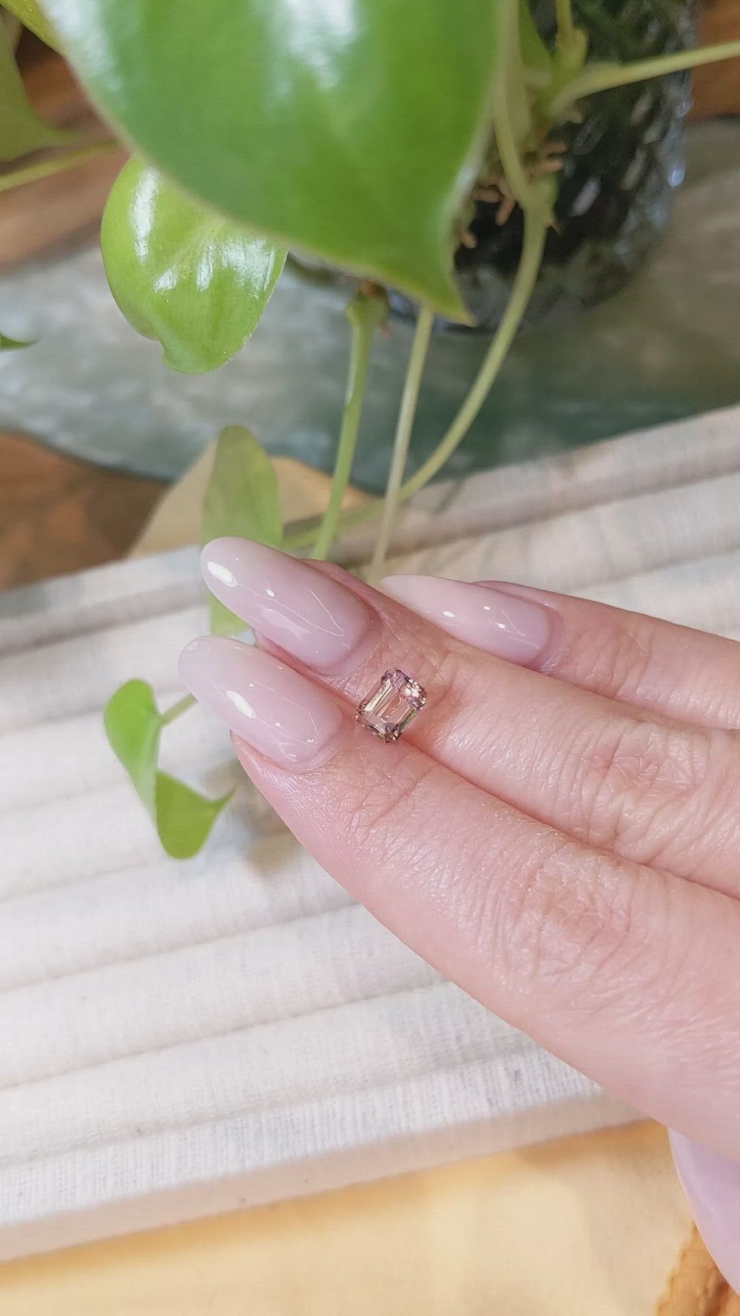 1.64 Ct. Tourmaline from Afghanistan Size Video