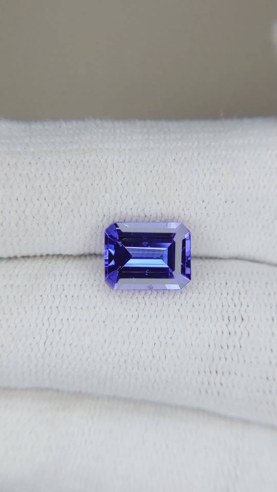 2.36 Ct. Tanzanite from Tanzania Size Video