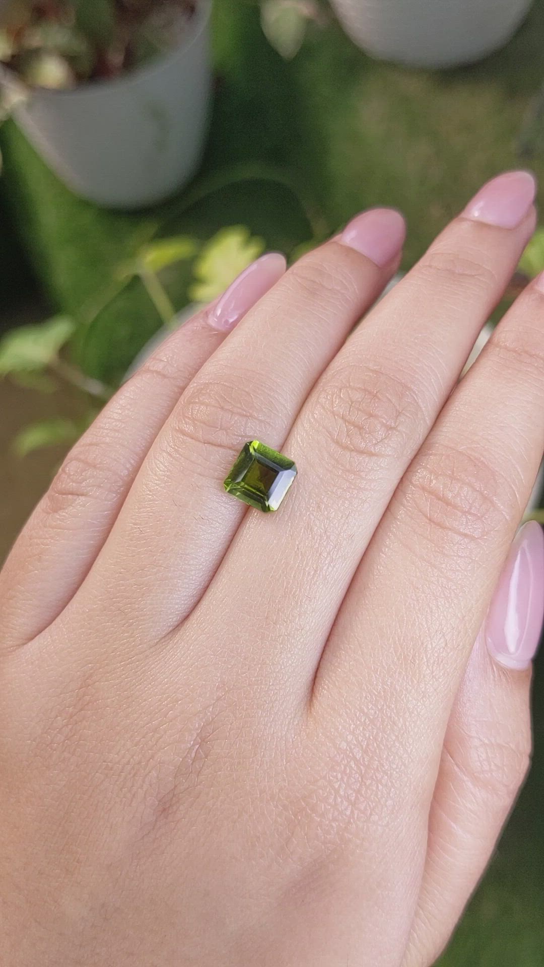 2.02 Ct. Tourmaline from Ceylon (Sri Lanka) Size Video