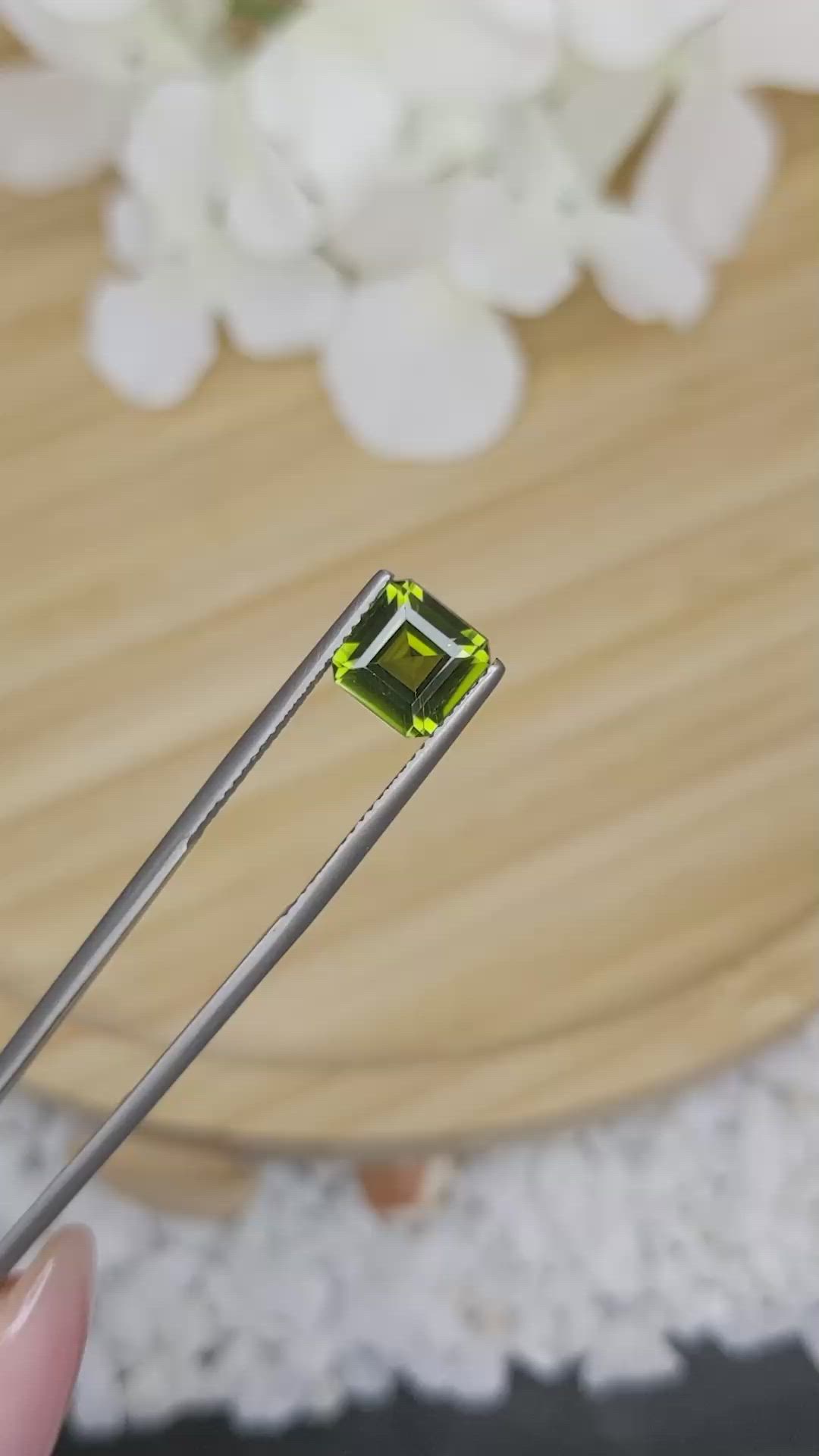 2.02 Ct. Tourmaline from Ceylon (Sri Lanka) Size Video
