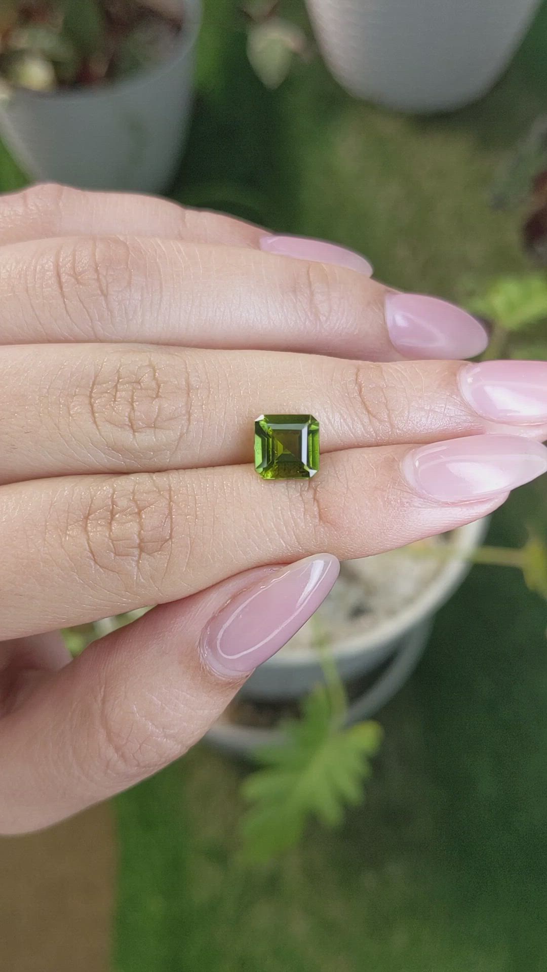 2.02 Ct. Tourmaline from Ceylon (Sri Lanka) Size Video