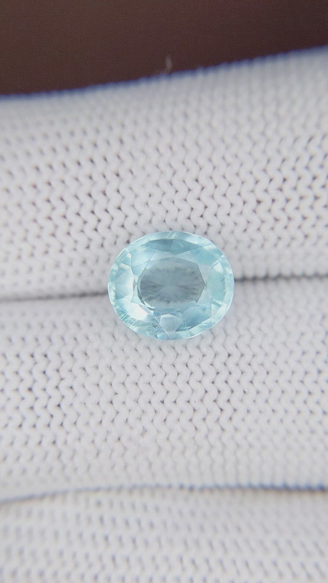 2.69 Ct. Aquamarine from Madagascar Size Video
