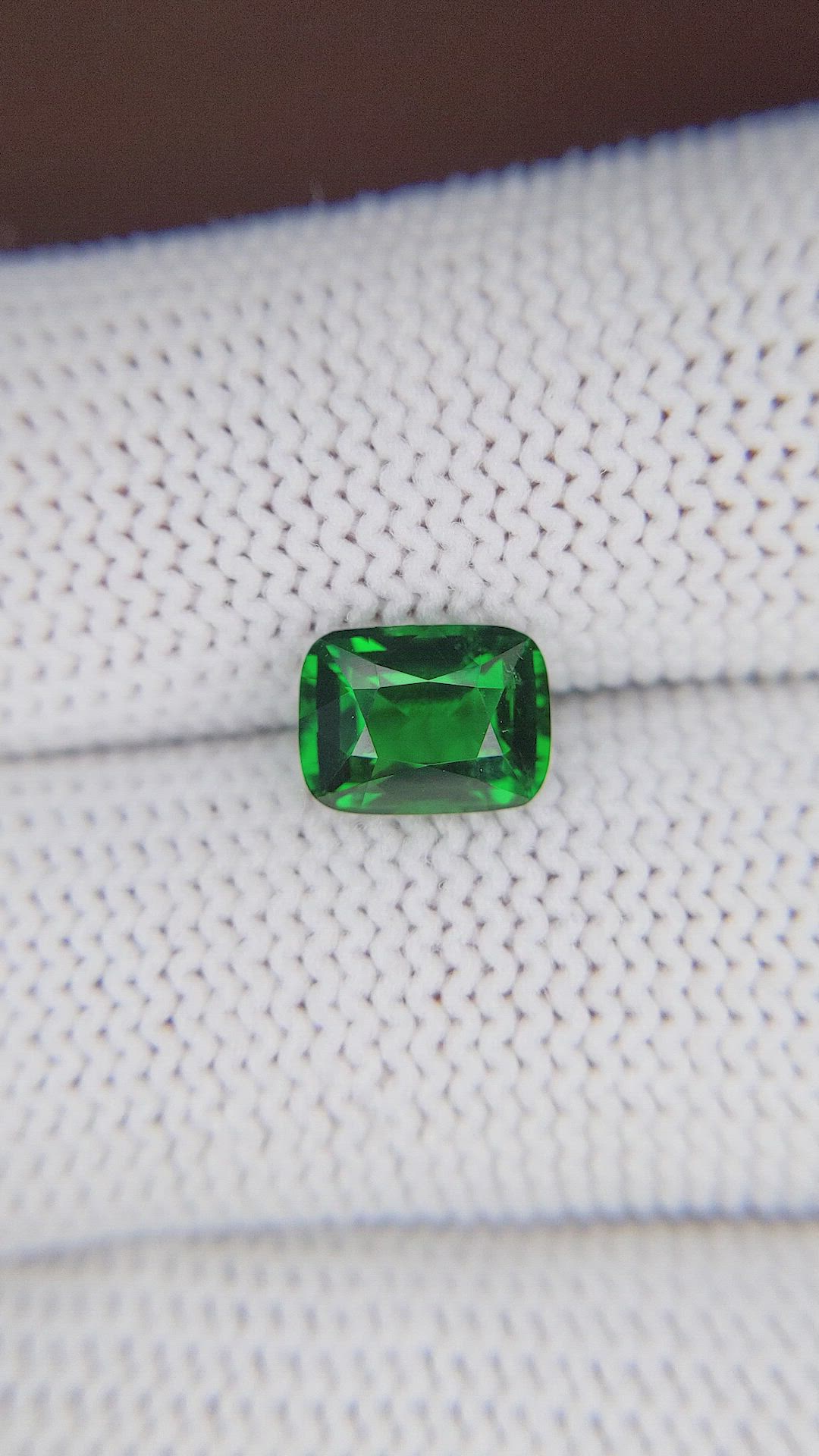 2.02 Ct. Tsavorite Garnet from Tanzania Size Video