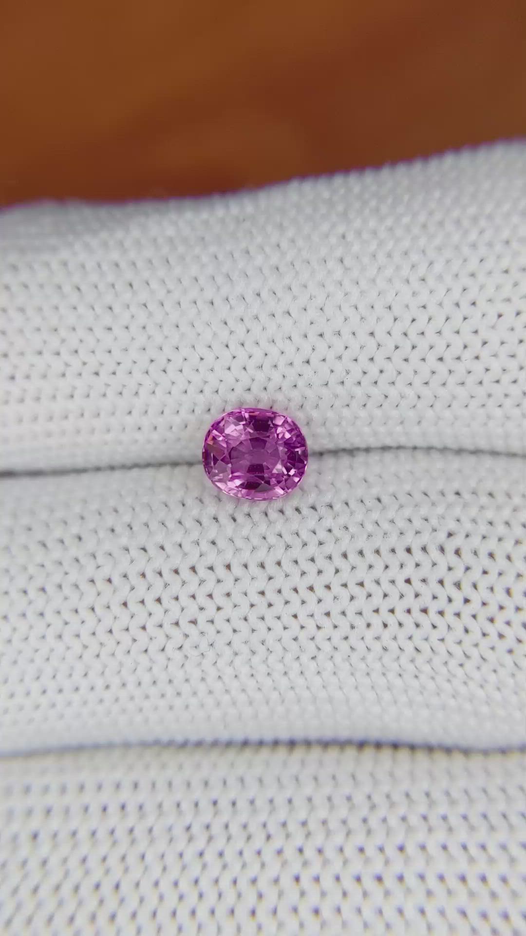 1.16 Ct. Spinel from Ceylon (Sri Lanka) Size Video