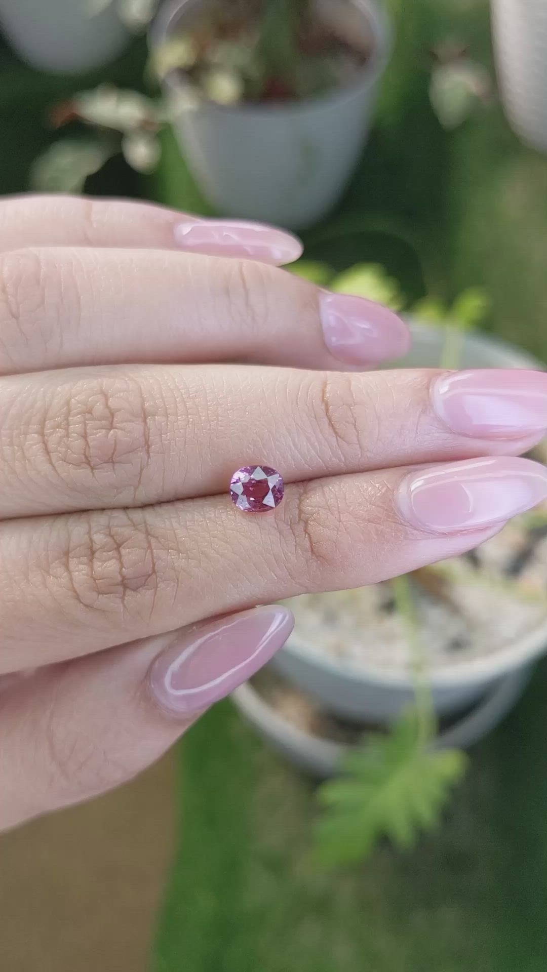 1.16 Ct. Spinel from Ceylon (Sri Lanka) Size Video