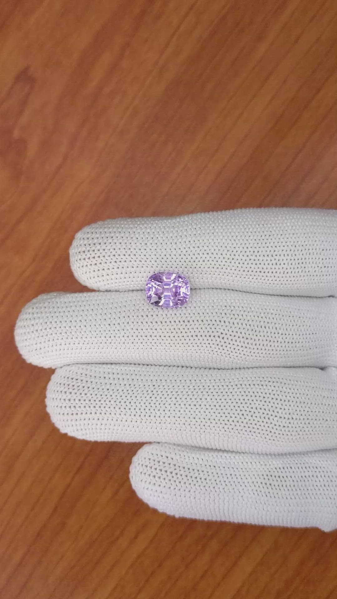 3.34 Ct. Spinel from Ceylon (Sri Lanka) Size Video