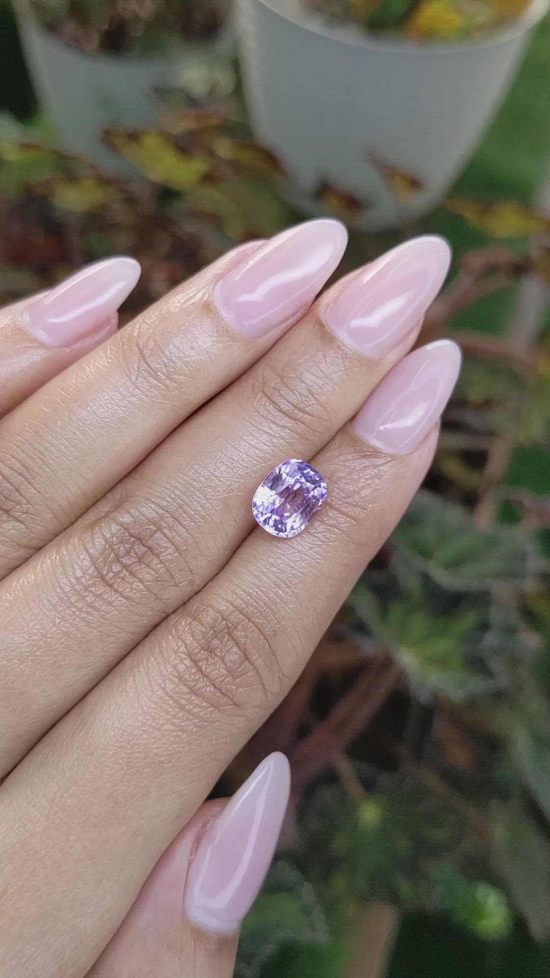 3.34 Ct. Spinel from Ceylon (Sri Lanka) Size Video